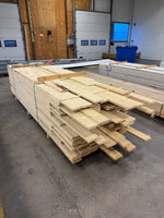 Paket Råsågade Brädor 22×125 mm – (2,40–3,60 m) – 246 st