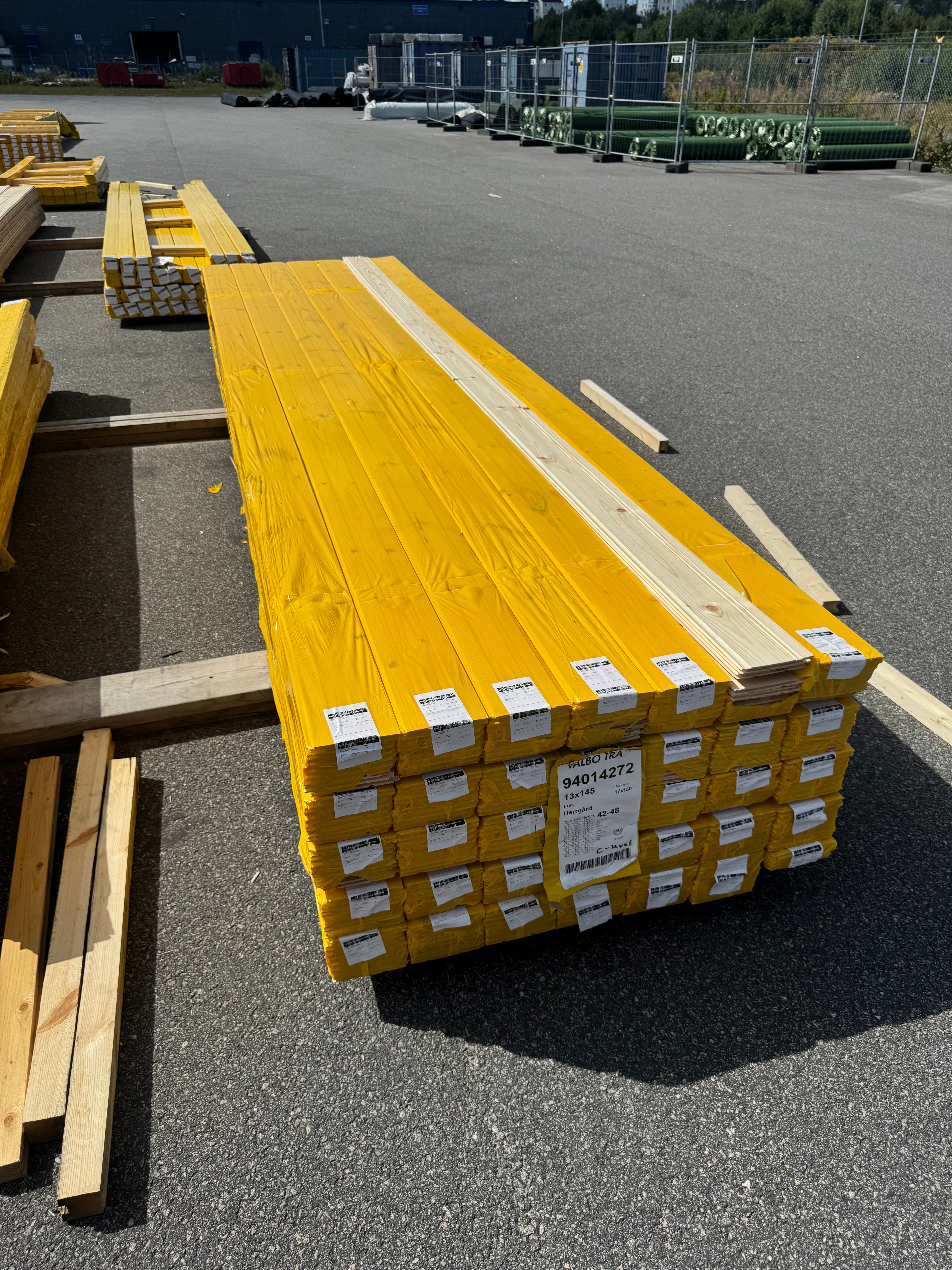 Herrgårdspanel 13x145 – Sekunda (obehandlad)