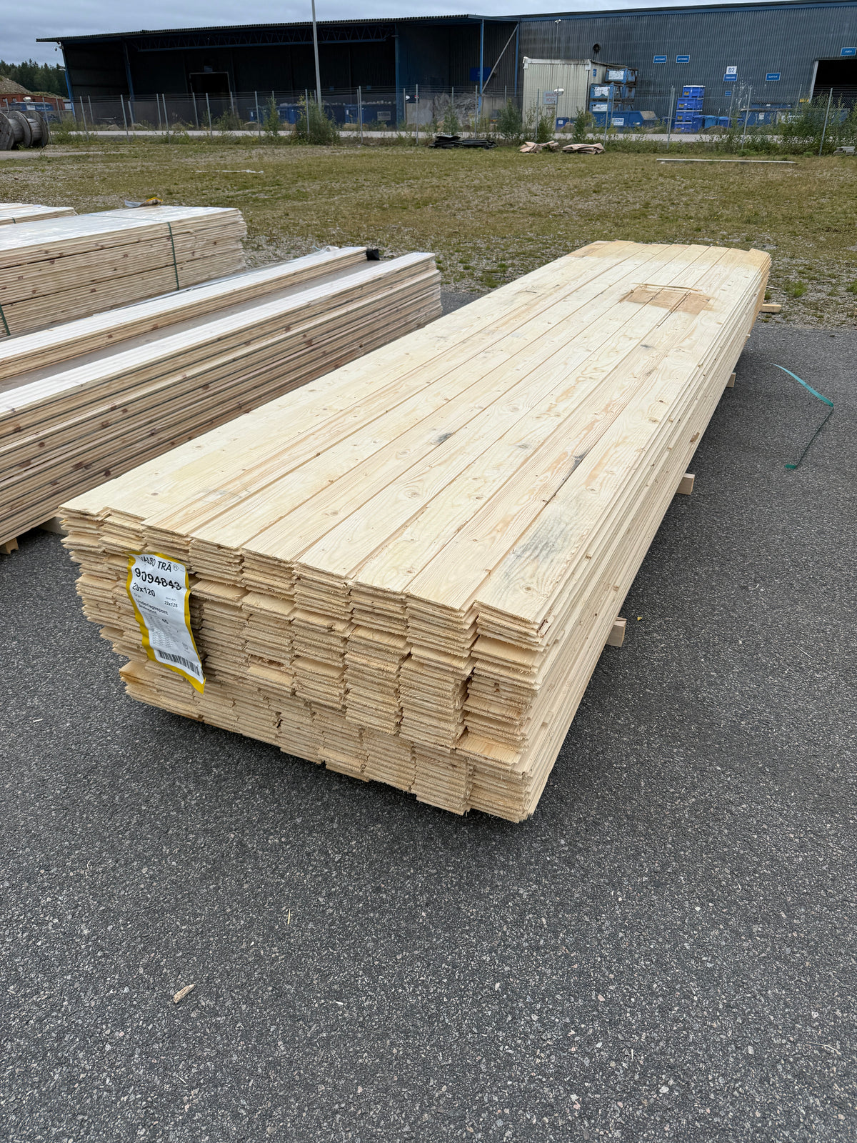 Parti Råspont 20x120mm 4.50m 243st Gran