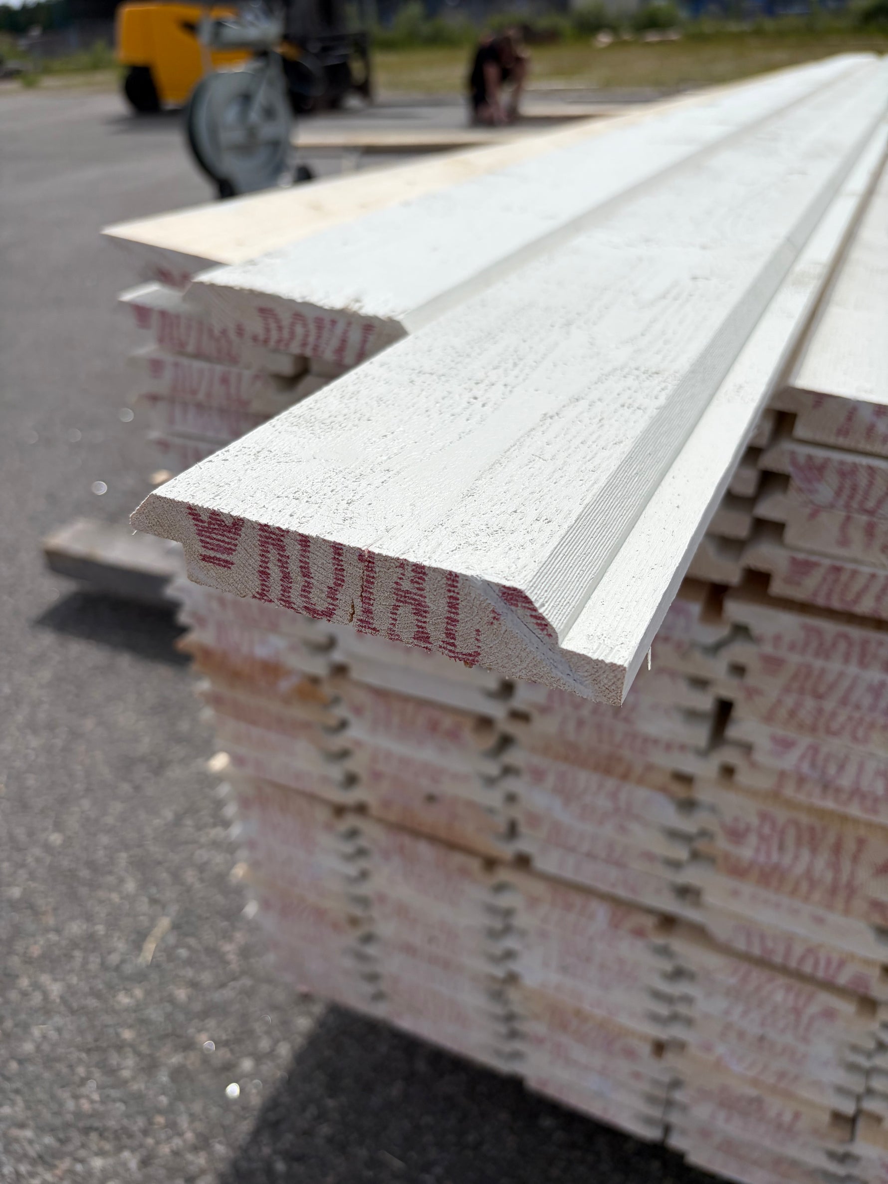 Paket Ytterpanel Dubbelfas Halvspont 22x120mm, 225st 3.60m Mellanstruken&nbsp;