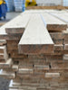 Finsågad Bräda 22x70mm - Vitmålad Gran (Grund + Mellanstruken)