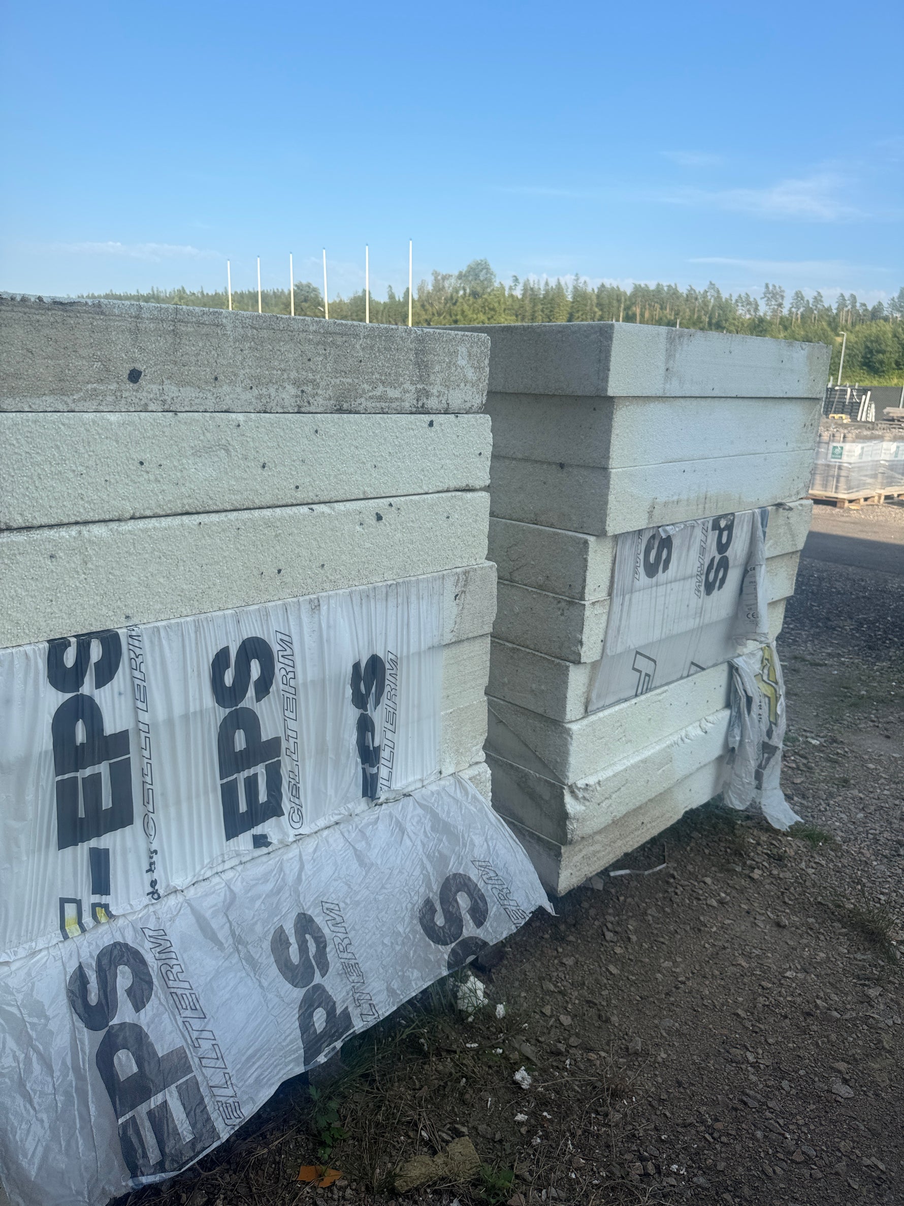 4 Pallar Cellplast S60 1200x2400x165mm – 43 skivor