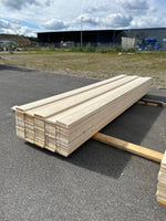 Paket finsågade Brädor 28x195mm 78st 4.20m Obehandlade