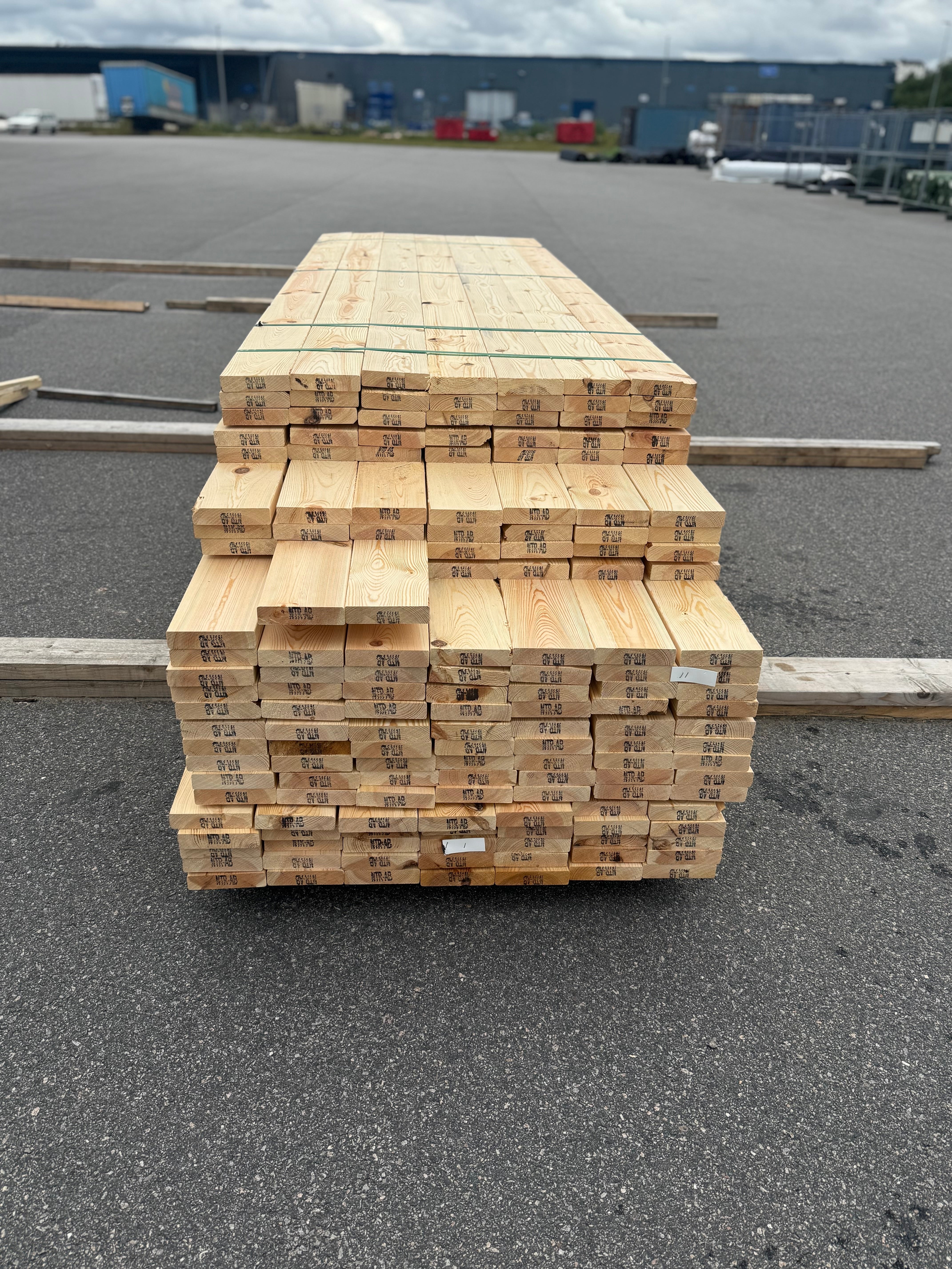Paket Trall 34x145mm Furu 161st (obehandlad)
