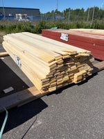 Paket Finsågade Brädor 22x120mm ca 150st- 3.00m Andra sortering