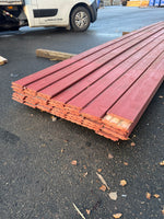 Paket Ytterpanel Falsad Enkelfas 21x147 mm – 46 st (5,10 m, Brandröd) - Spirec