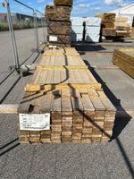 Paket Tryckimpregnerad Rillad Trall 28x120mm 3,90–4,20m 144st Väderbitet