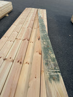 Paket Hyvlade Furu Brädor 36x148mm 4,20–4,50m – 63st (Andra sortering)