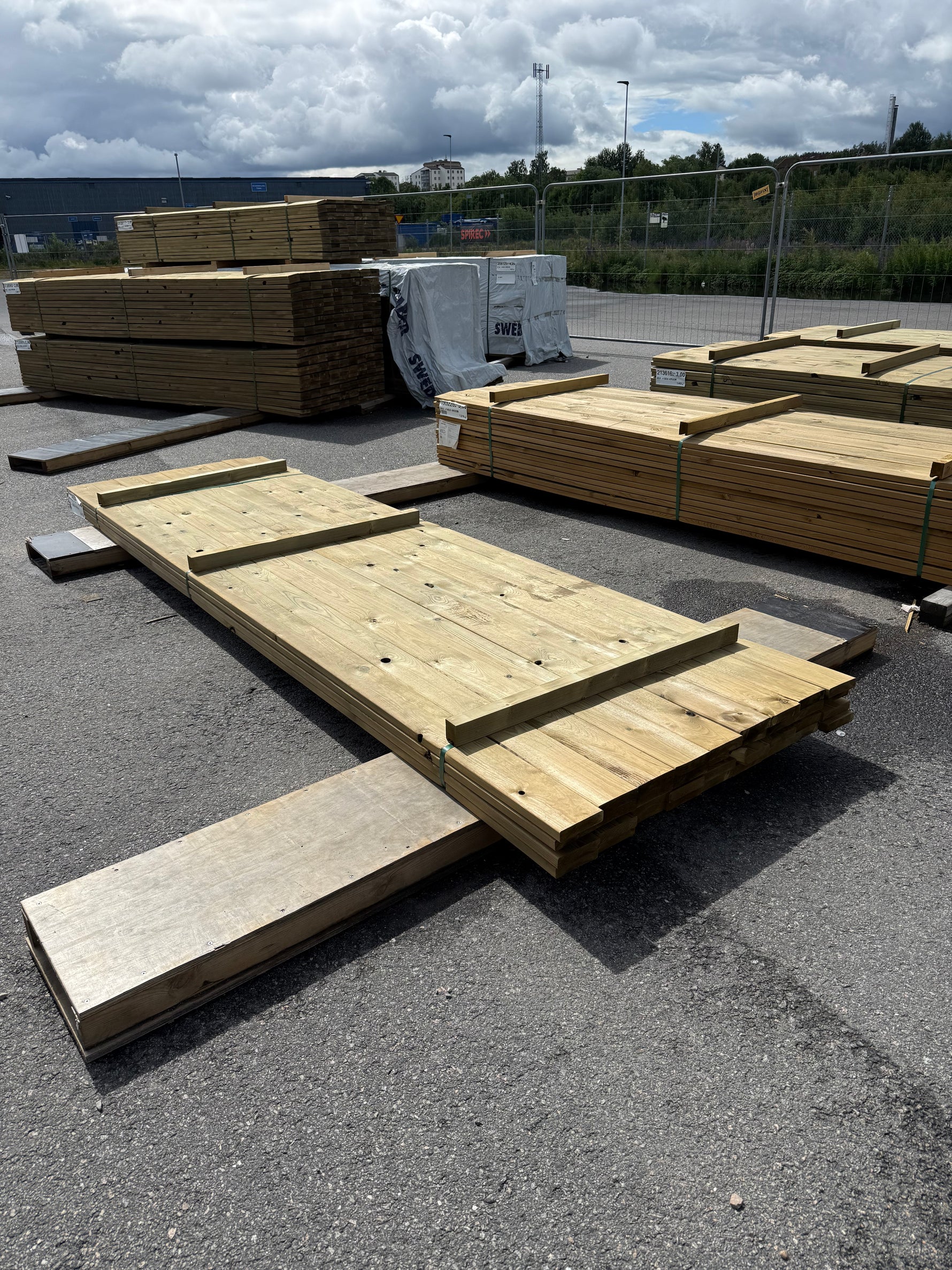 Paket Tryckimpregnerad Trall 28x120mm 3.90m 36st