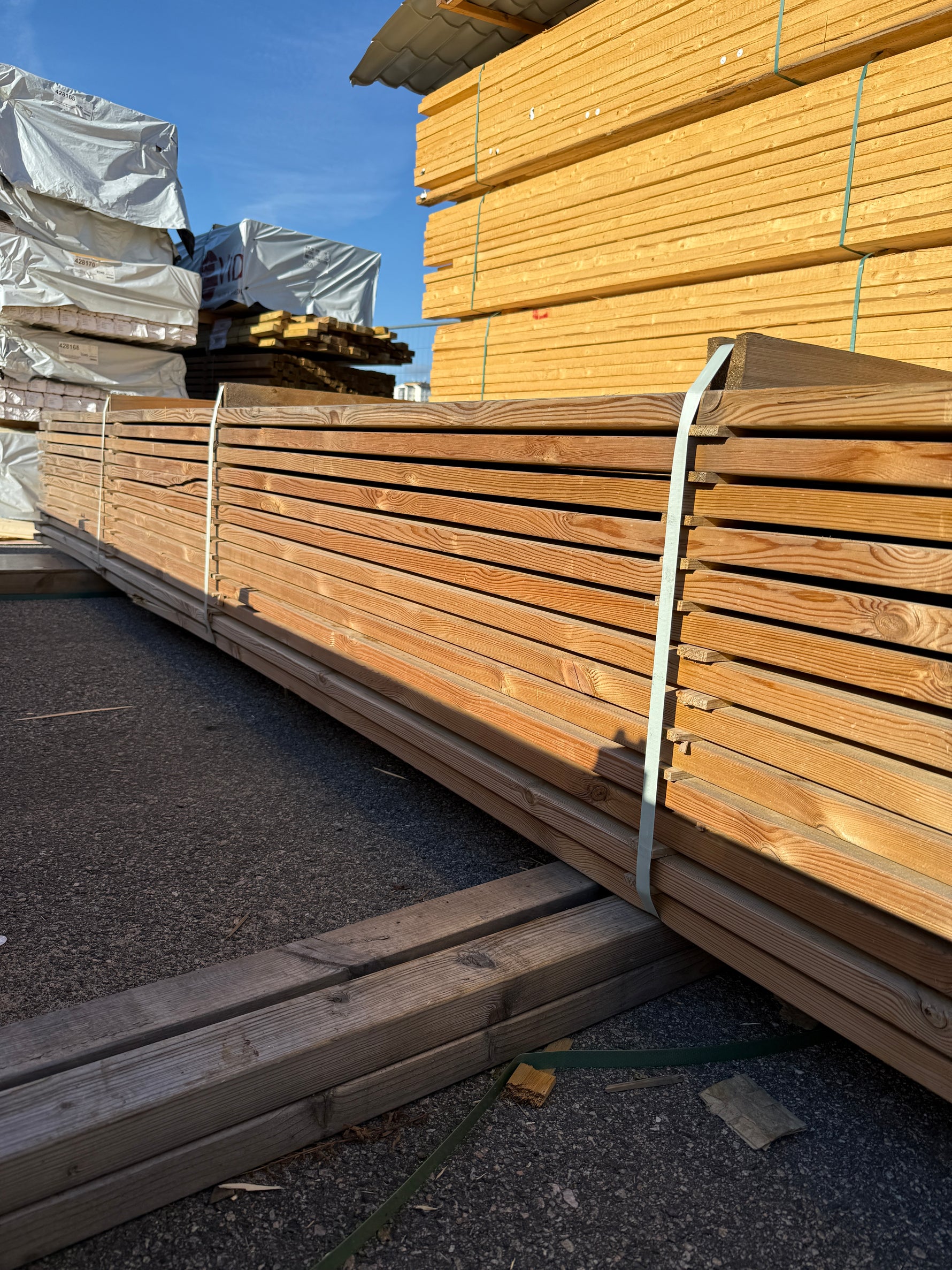 Paket Tryckimpregnerad Trall 34x145mm 4,50m 91st- Furu