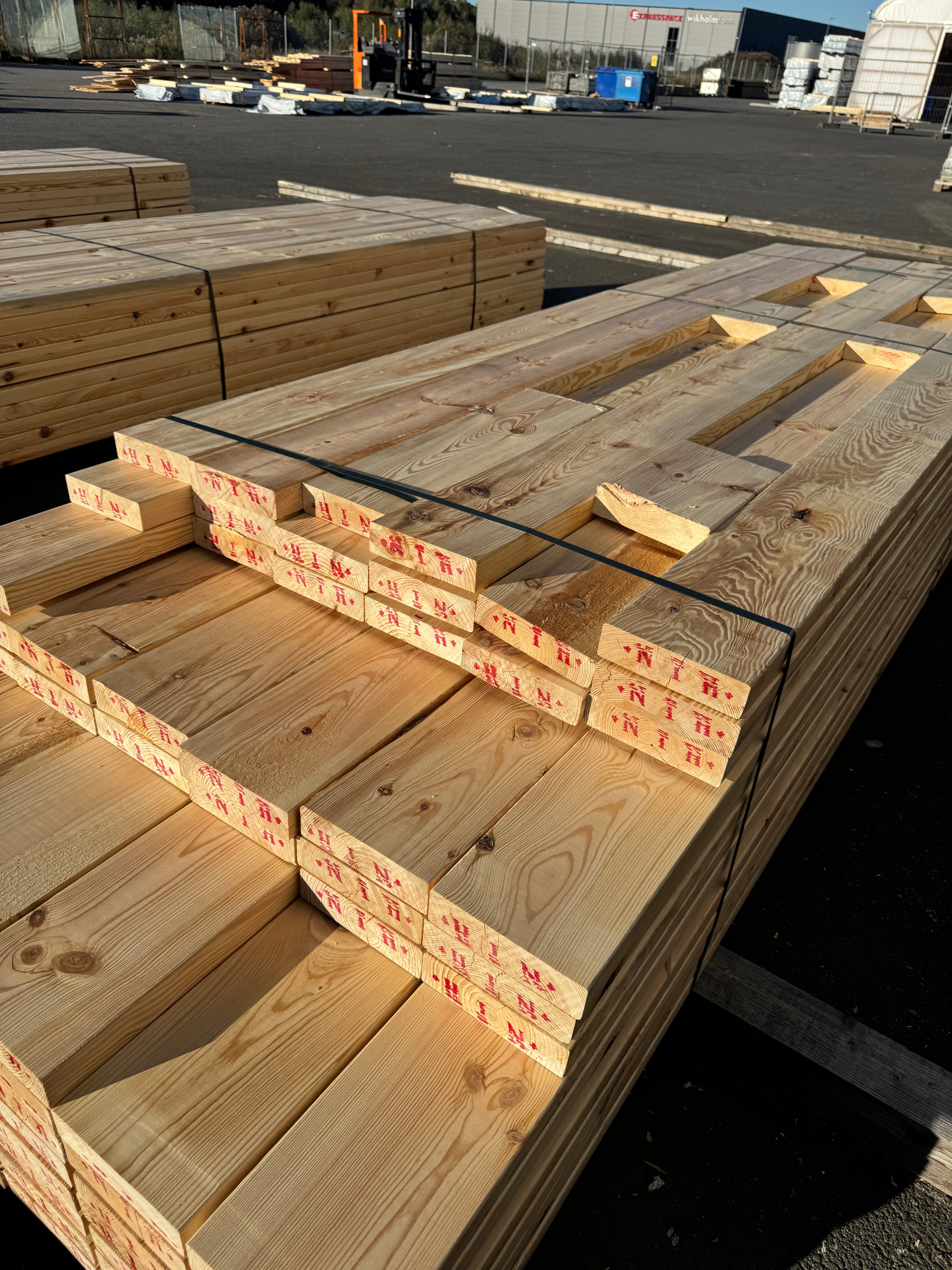 Paket Reglar 45x170 – 76 st (3,0–3,6 m, furu)