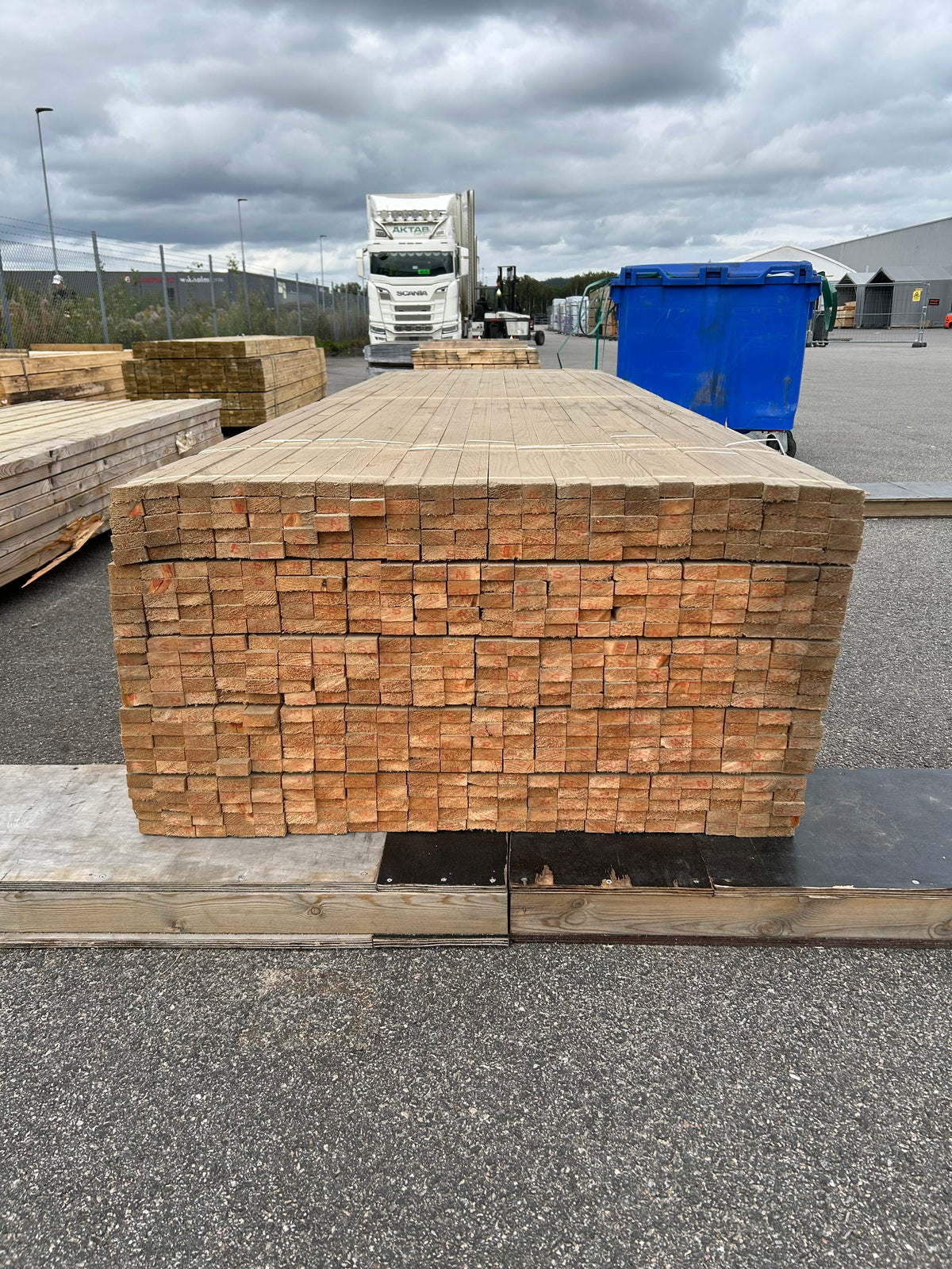 Paket Obehandlad Läkt 21x48mm 3,60m 550st