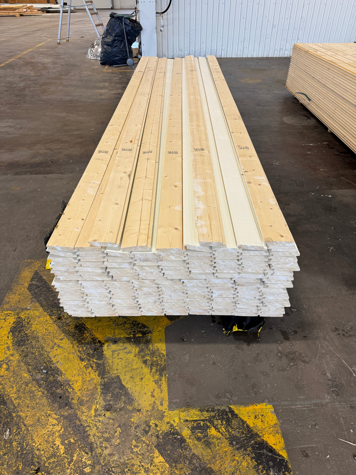 Paket Dubbelfas Halvspont 22x120mm 4.20m 155st Mellanstruken