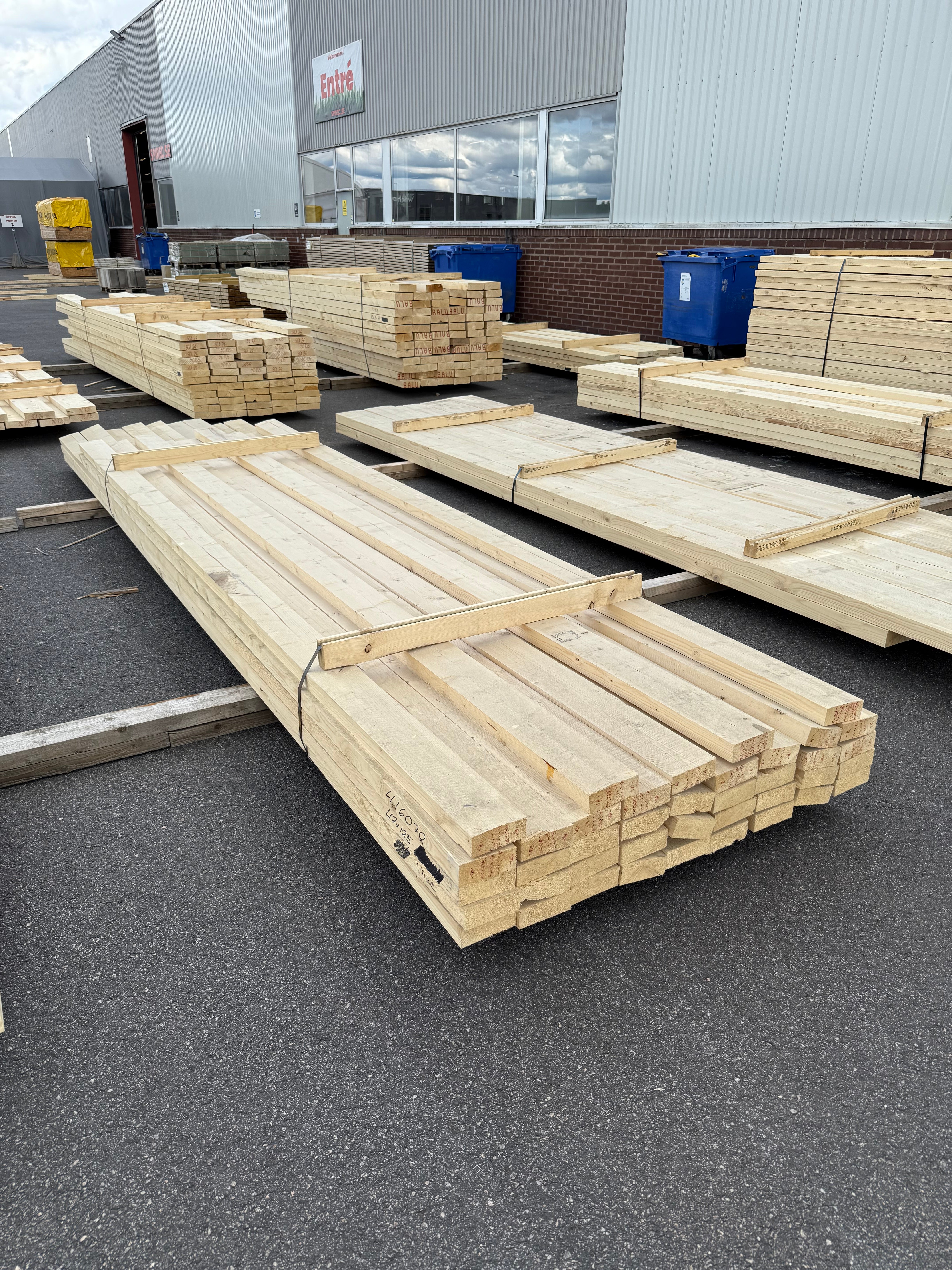Paket Reglar 47x125 – 40st Ohyvlade (Gran)