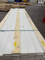 Paket Finsågad Panel 22x120mm 3,60m – 192 st Vit