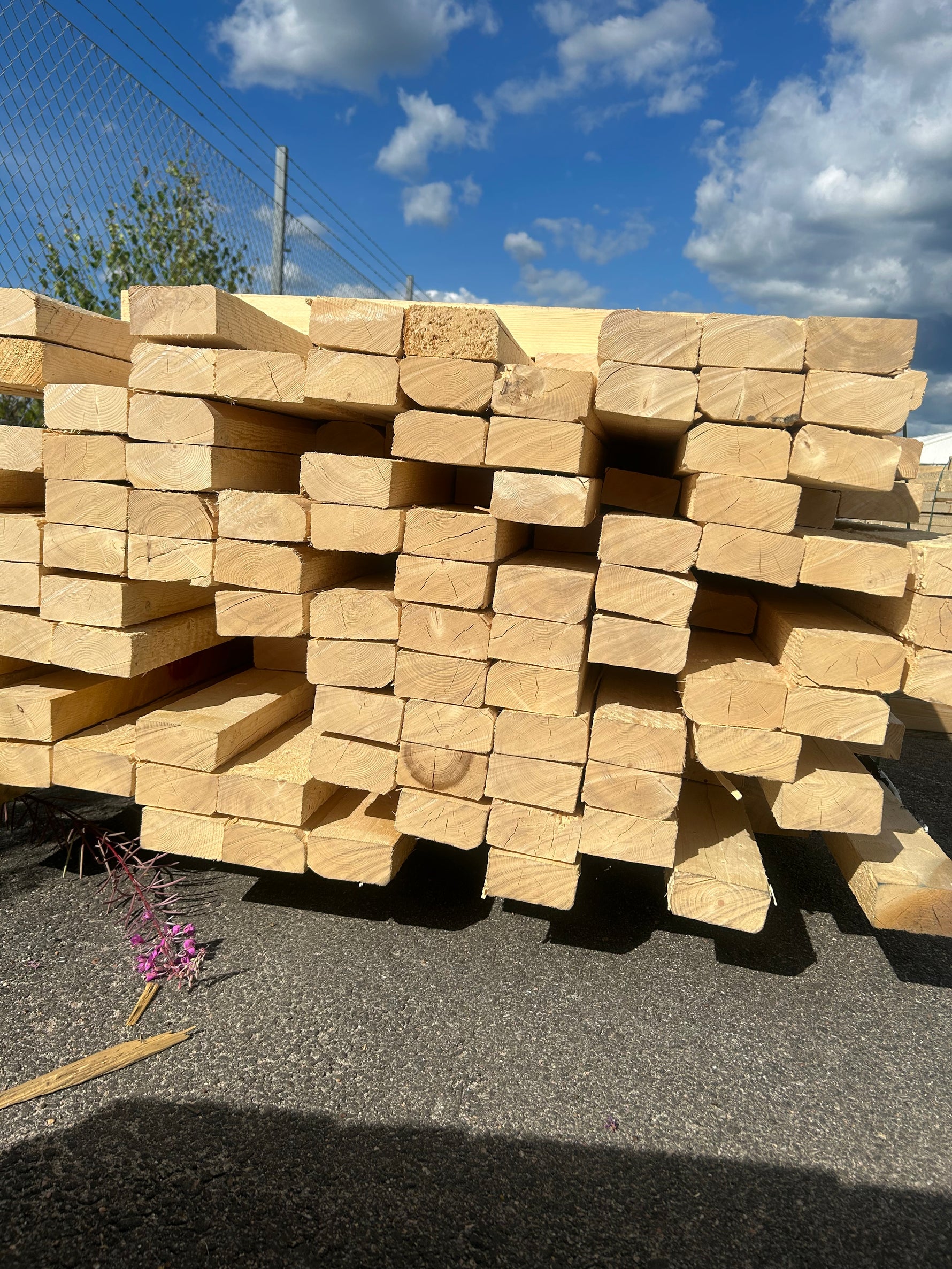 Paket Reglar 45x90mm 4,80-5,40m 144st Ohyvlat