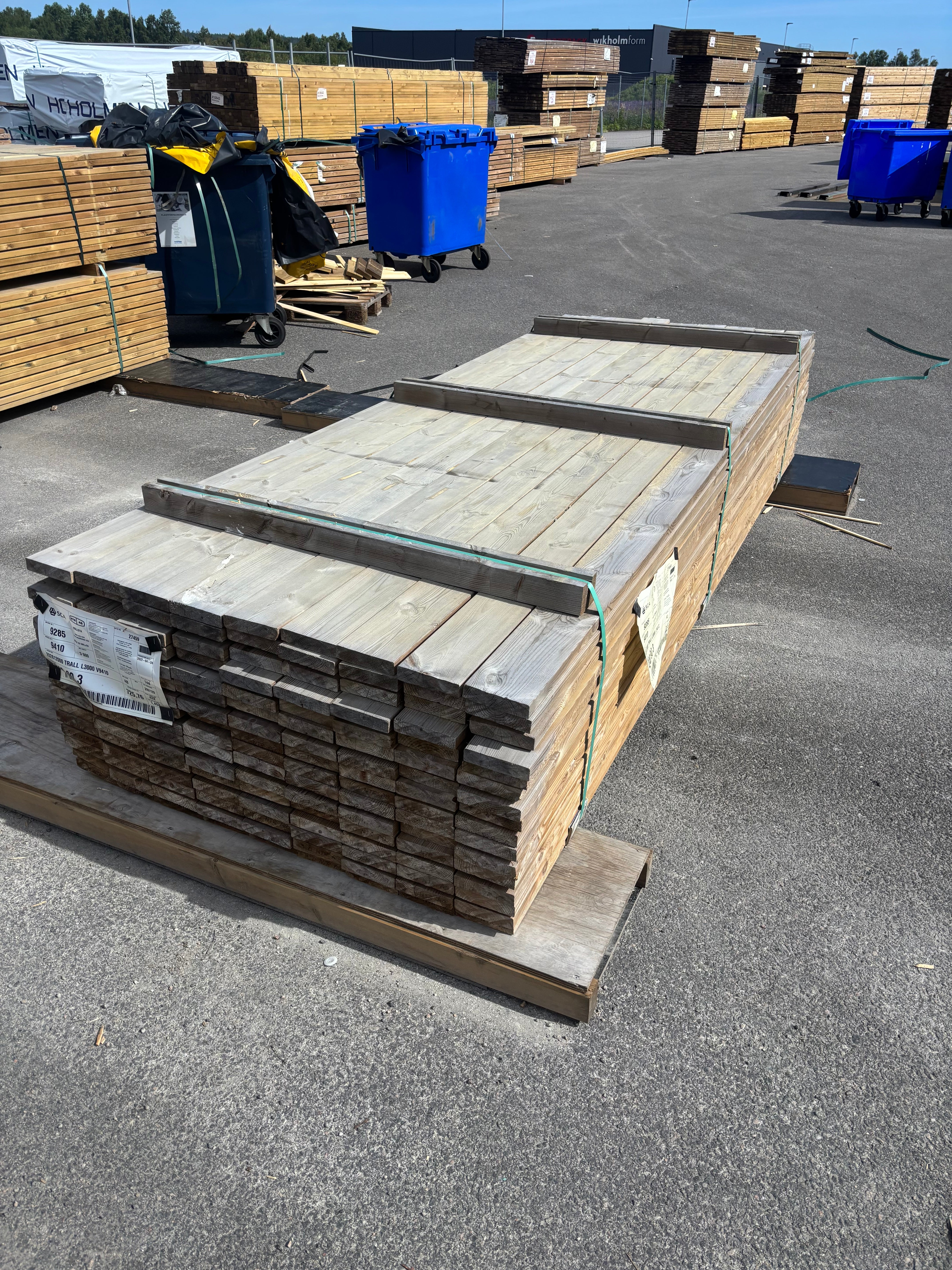 Paket Trall 28x120mm 3,00m 144st Impregnerad
