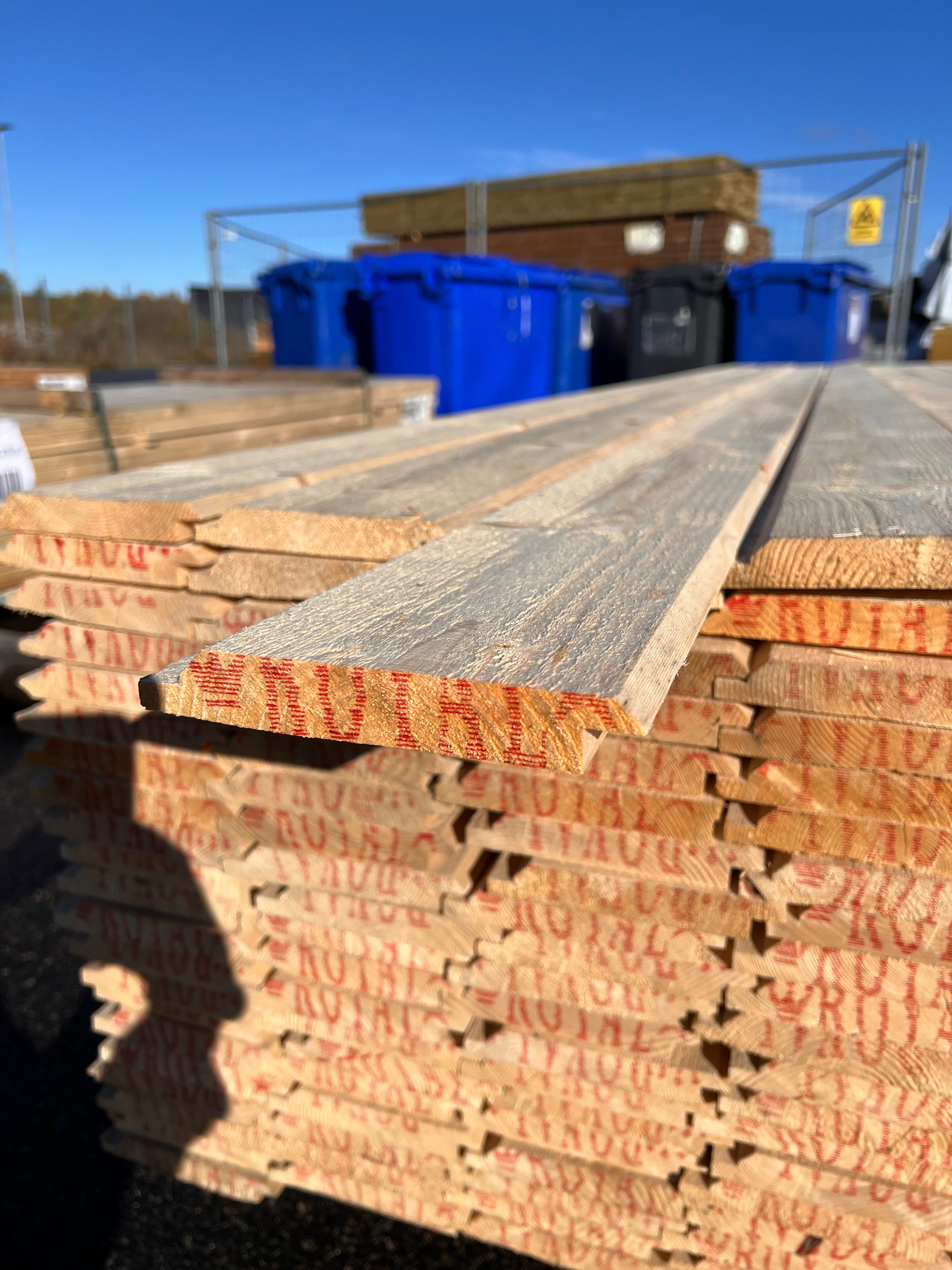 Paket Dubbelfas Halvspont 22x145mm, 154st 4,20m (Obehandlad)