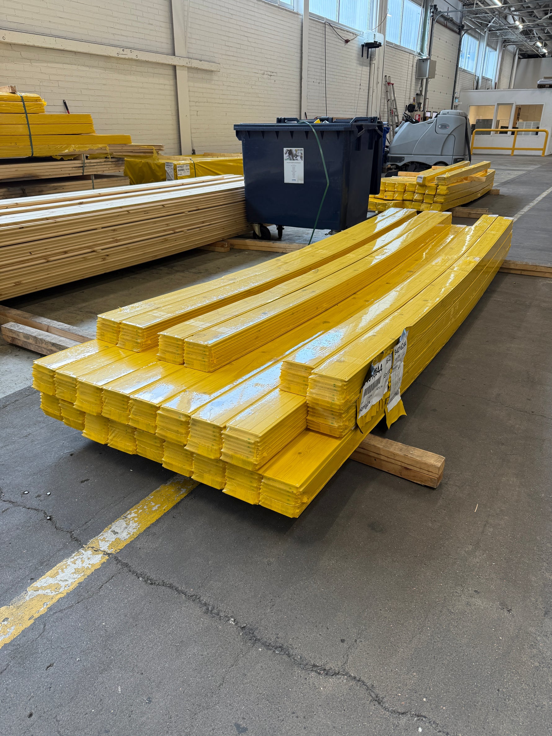 Paket Herrgårdspanel 13x120mm Furu, 80,10kvm 3,58–3,88m (Sekunda)