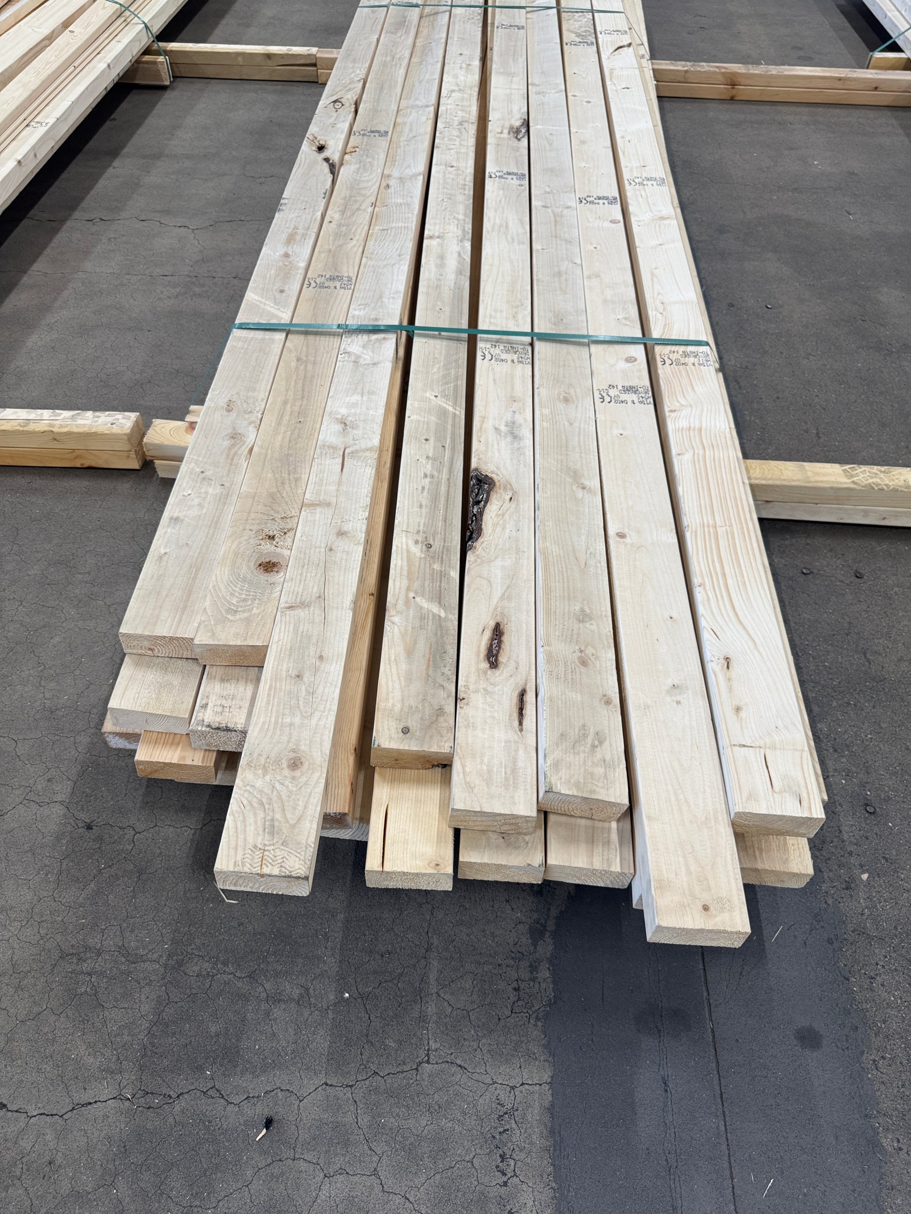 Paket Reglar 45x95mm 3,60m – 33 st Utsorterade