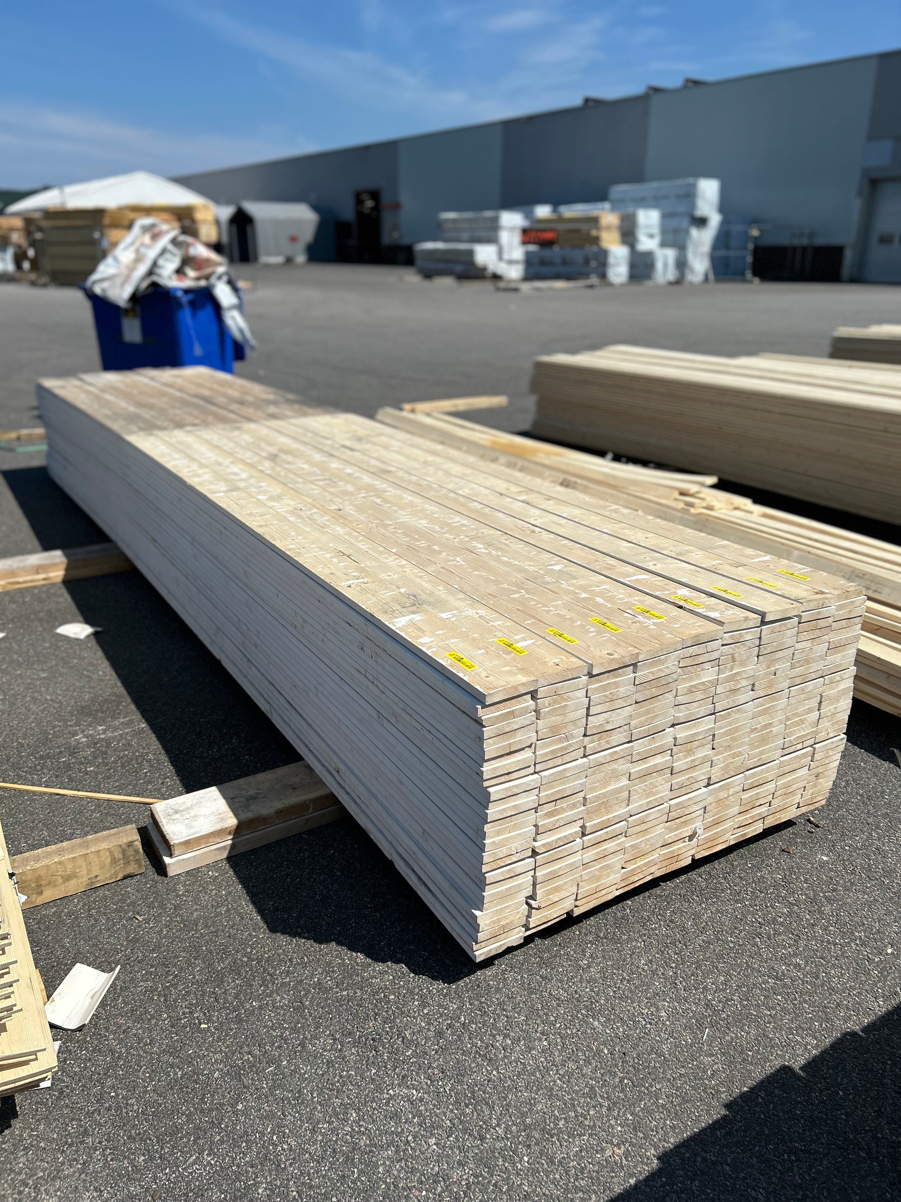 Paket Finsågade Brädor 22x120mm 5.40m Grundmålad 234st