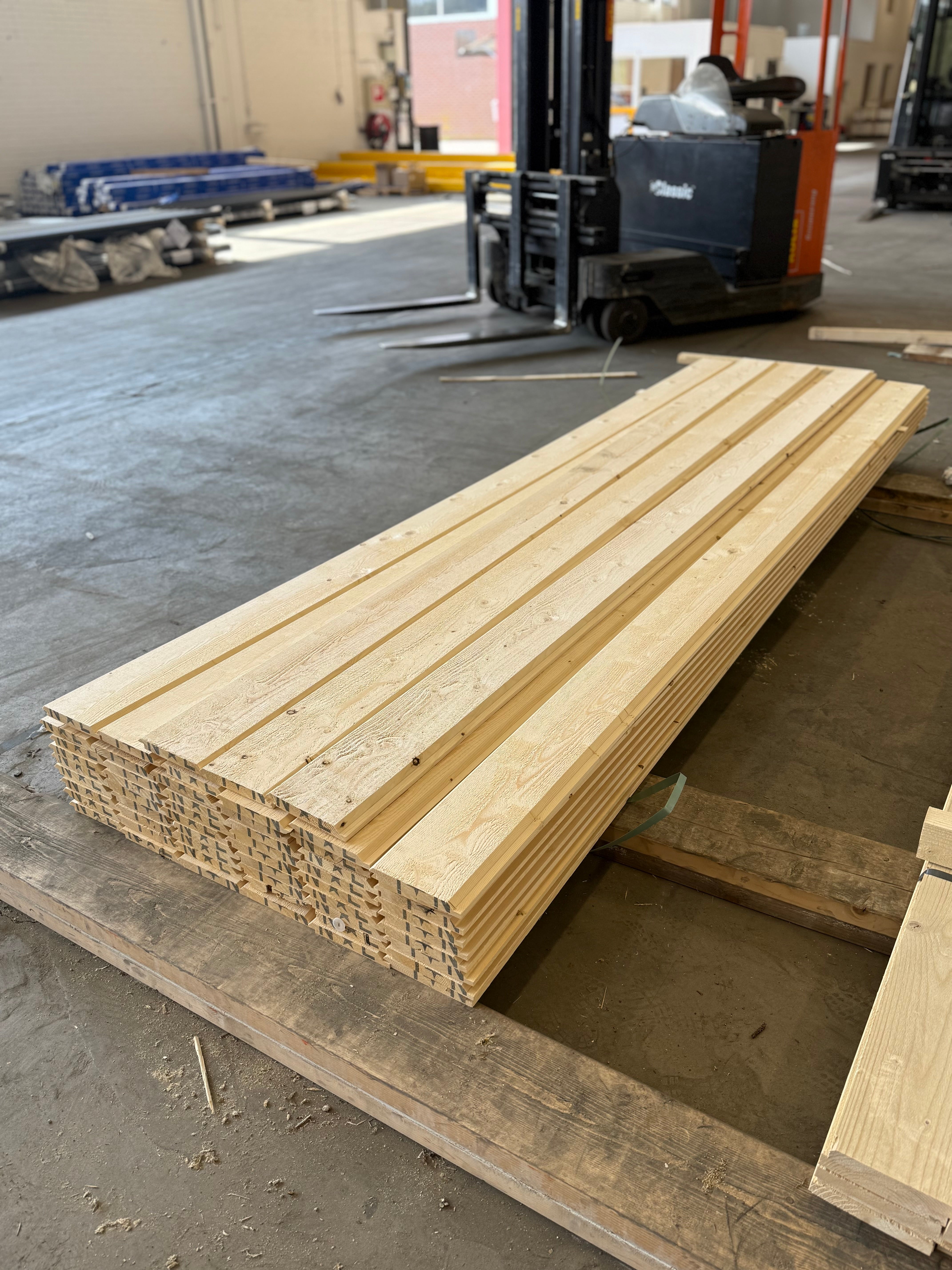 Paket Falsad Dubbelfas 21x170 mm – 3,30 m – 57 st – Obehandlad