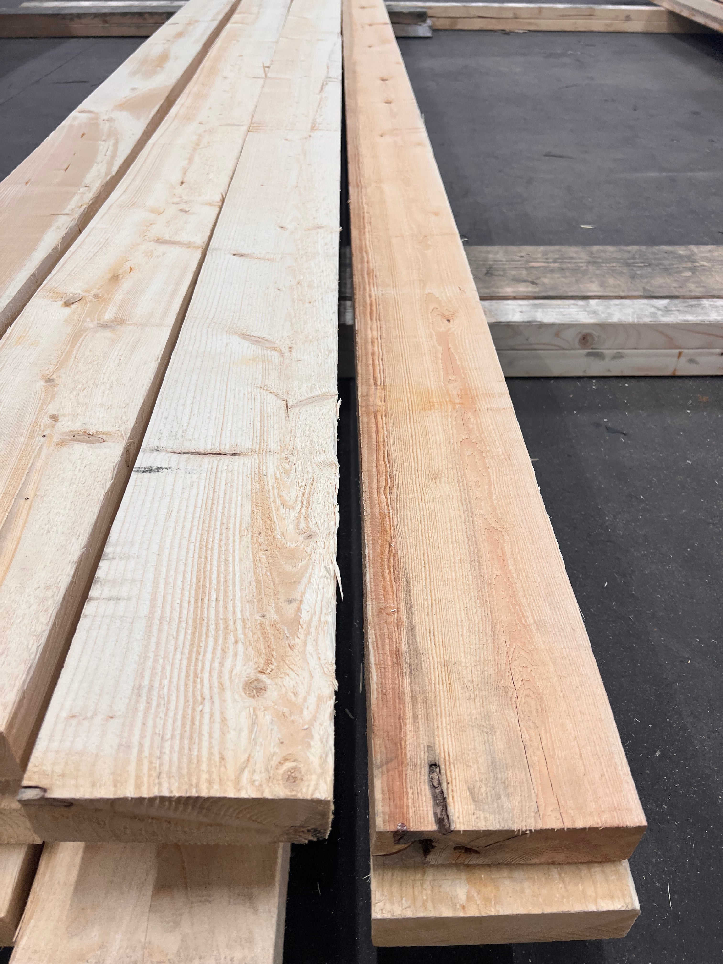 Paket Reglar Ohyvlade 47x150 11 st 4,20m ( böjda, skadade)