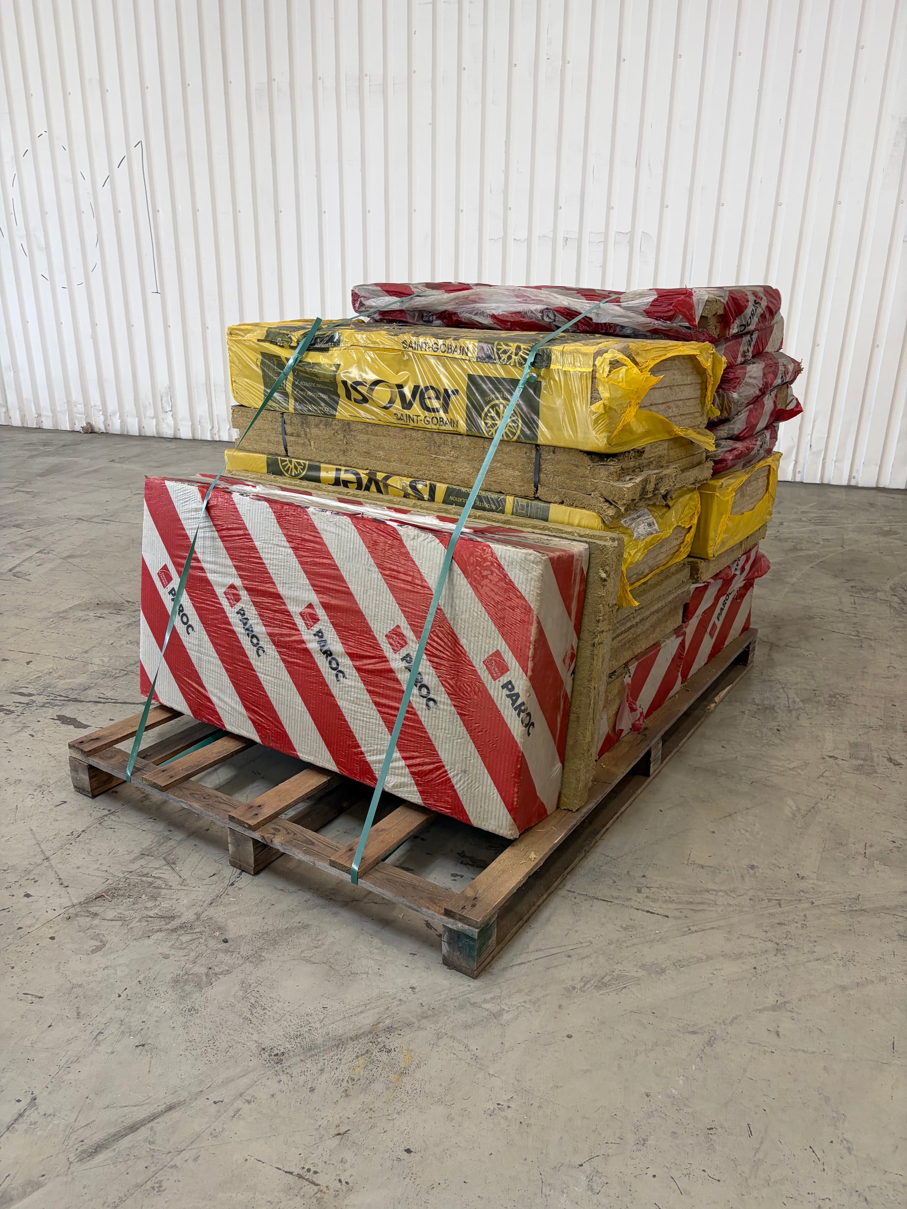 Pall Isolering – Blandade Sorter & Dimensioner