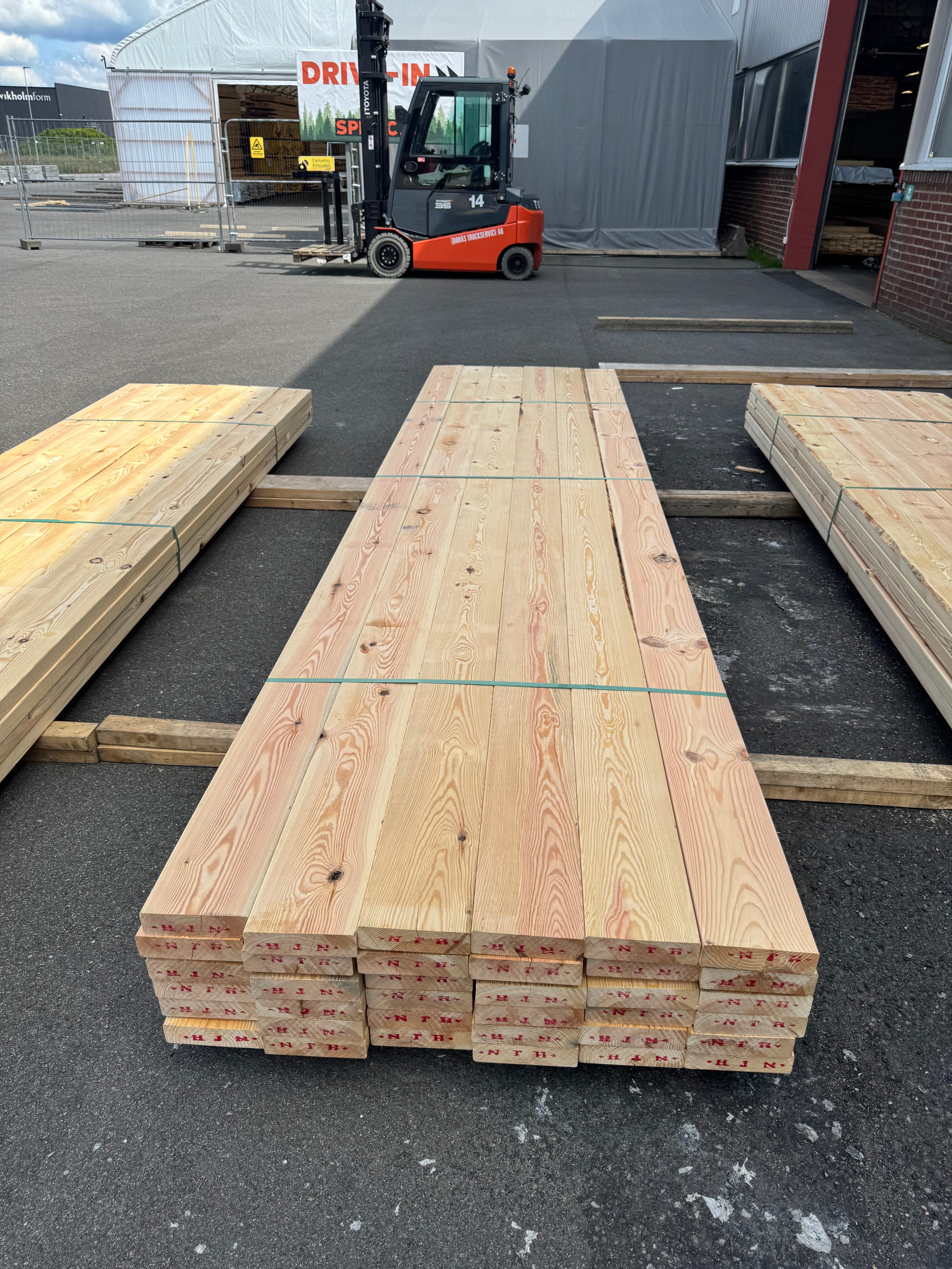 Paket Reglar 45x170 – 36 st (4,20 m, furu)
