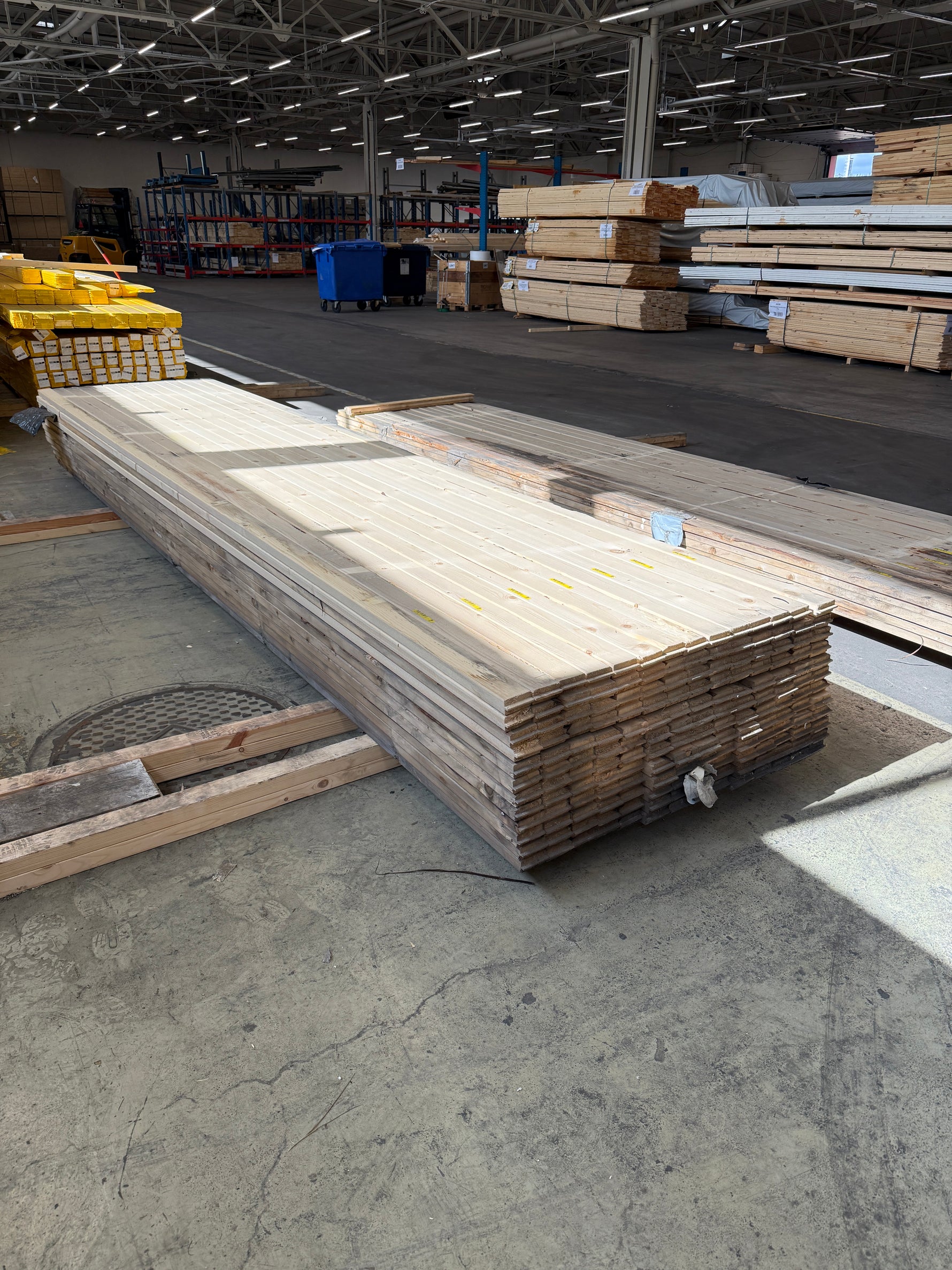 Paket Ändspontad Regel 34x70mm, 168st 4,50m