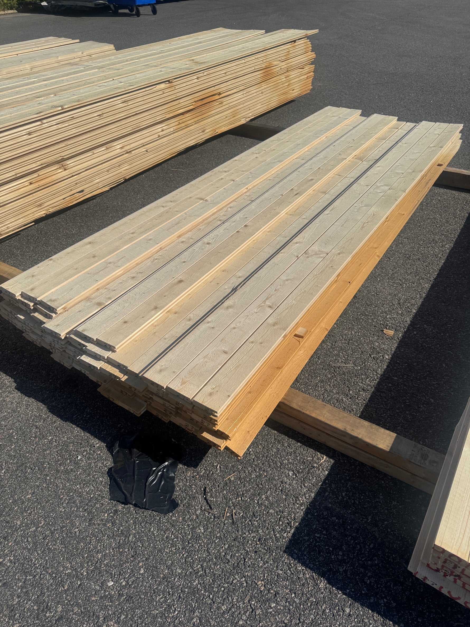 Paket Ytterpanel 22x95mm 2,70m 75st Obehandlad