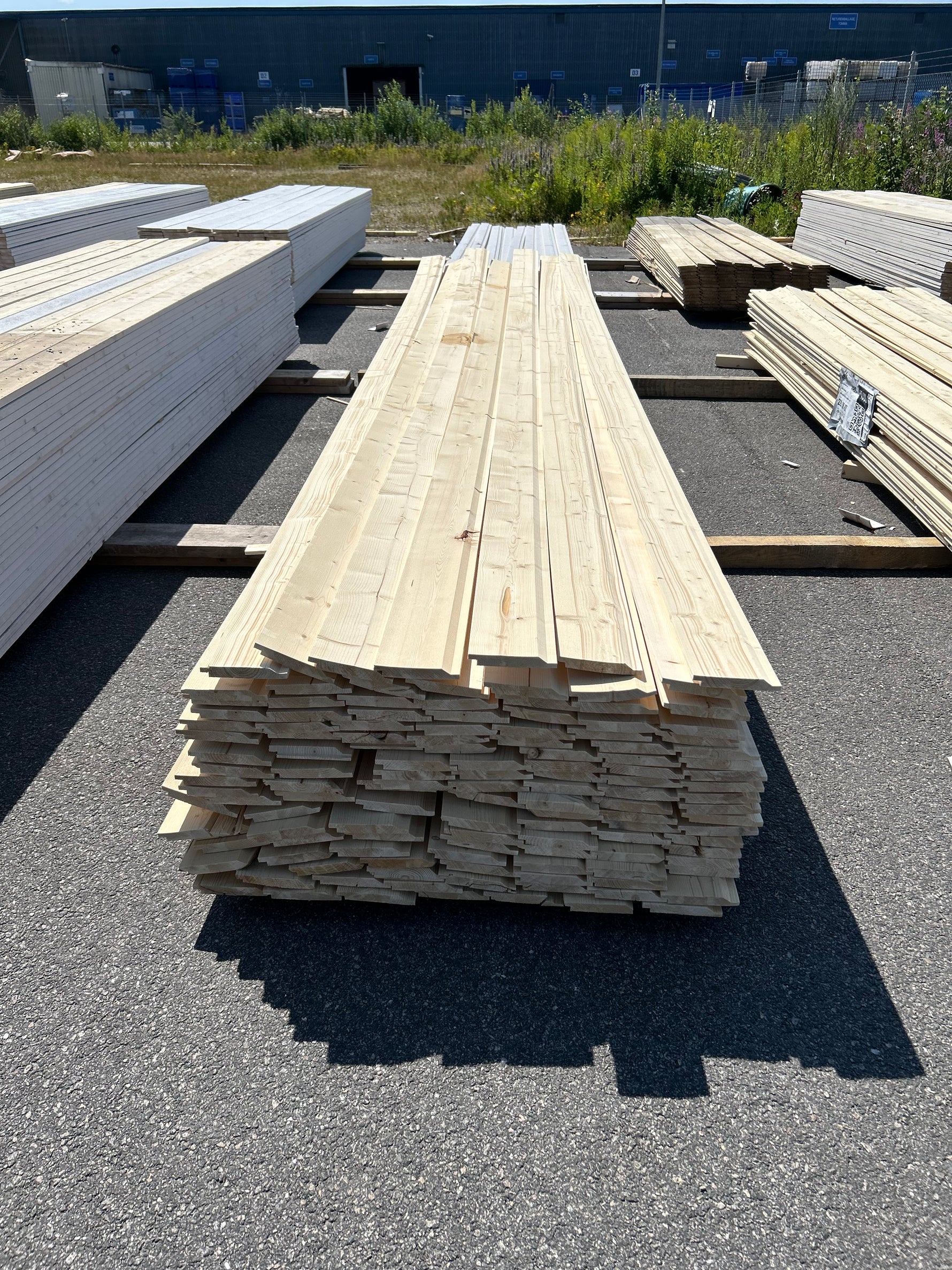 Paket Enkelfasspont 22x145mm 133st 4.80m Obehandlade (Andra sortering)