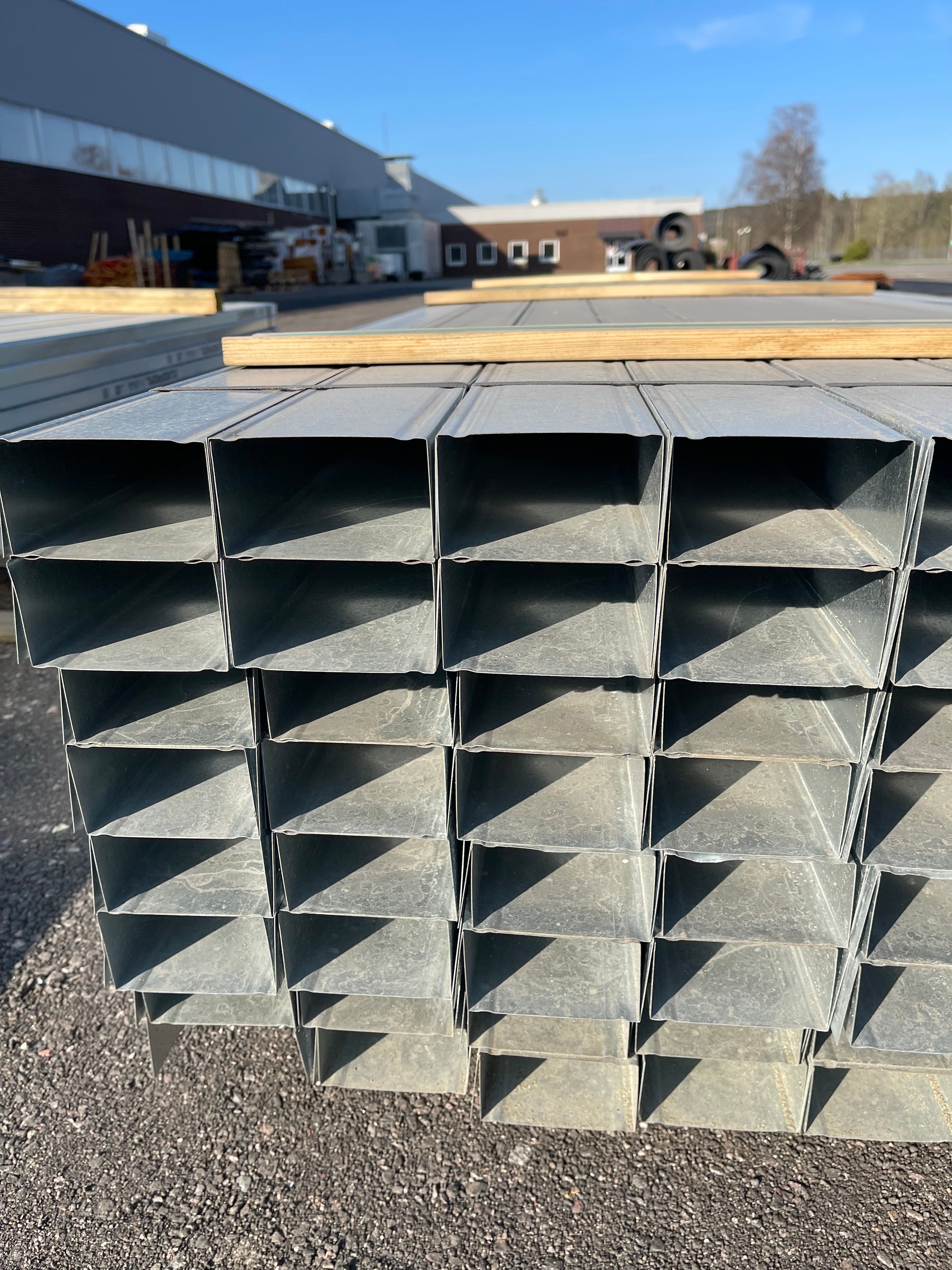 Paket Stålskenor – 55×95 mm – 128 st
