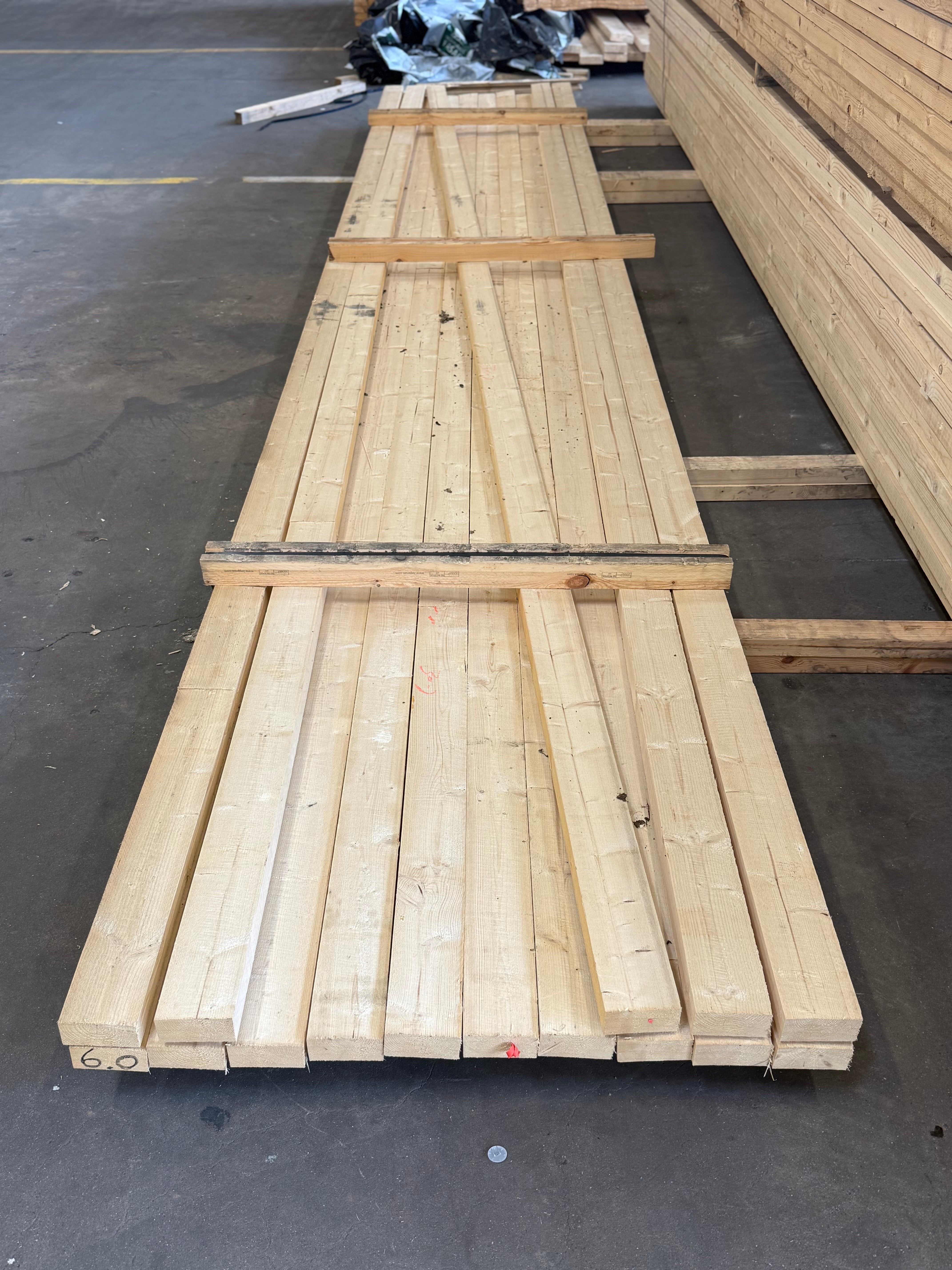 Paket Reglar Ohyvlade 47x100 mm – 6,00 m – 15 st