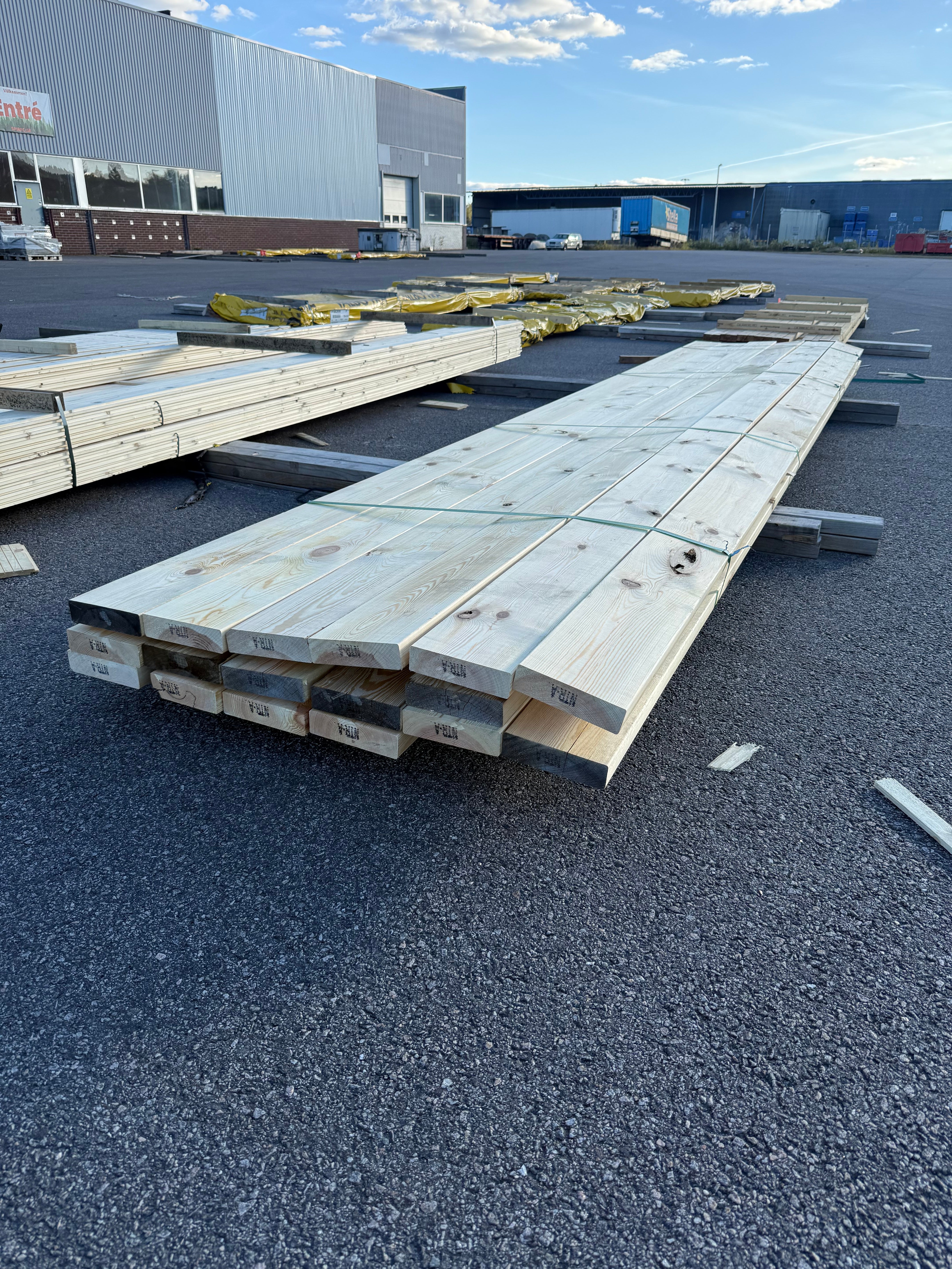 Paket Reglar 45x170 – 18 st (5,10 m, furu)