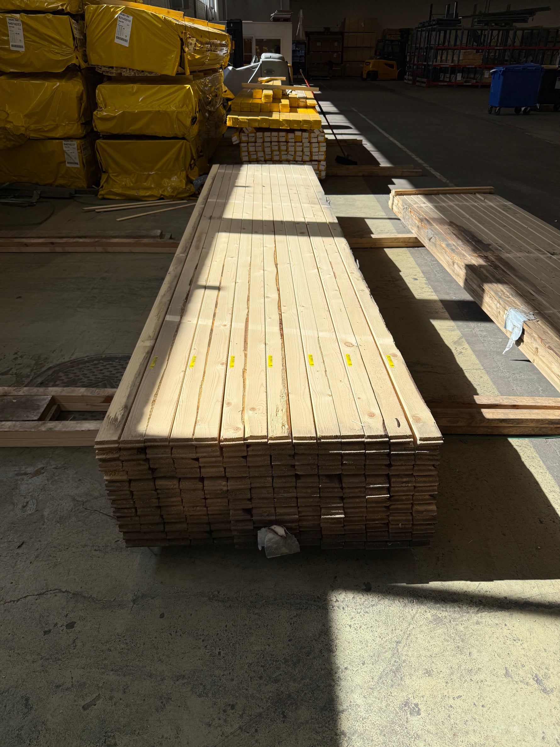 Paket Ändspontad Regel 34x70mm, 168st 4,50m