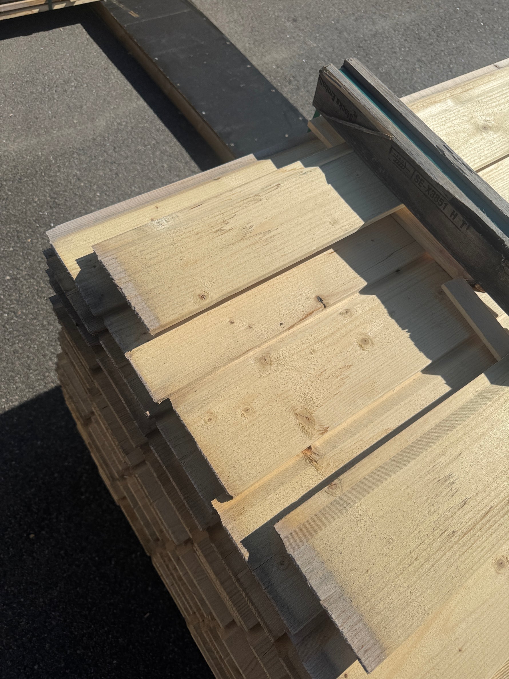 Paket Ytterpanel 22x145mm 4,80m 203st Obehandlad