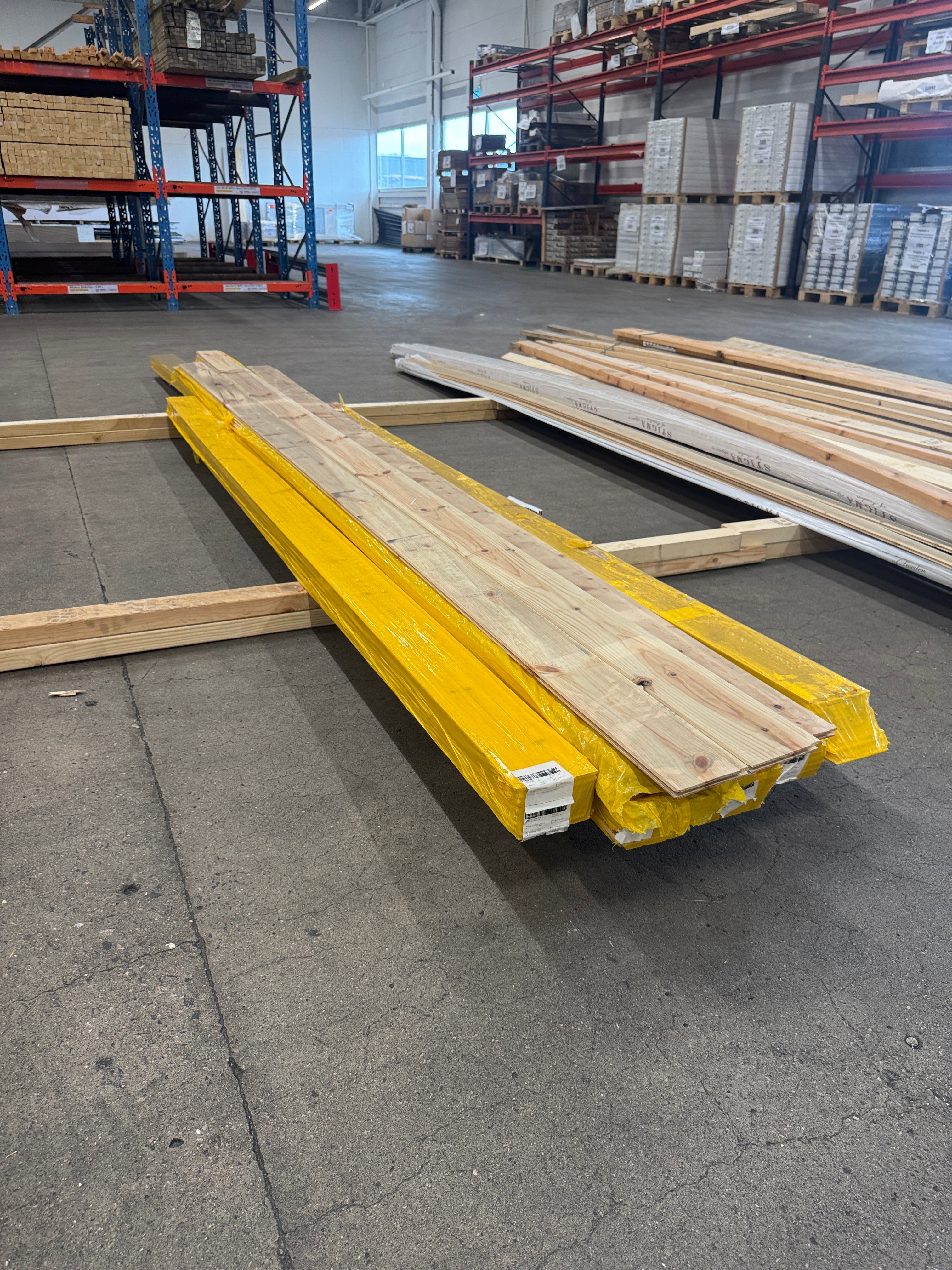 Paket Spårpanel 13x120 mm – 30 st Blandade längder