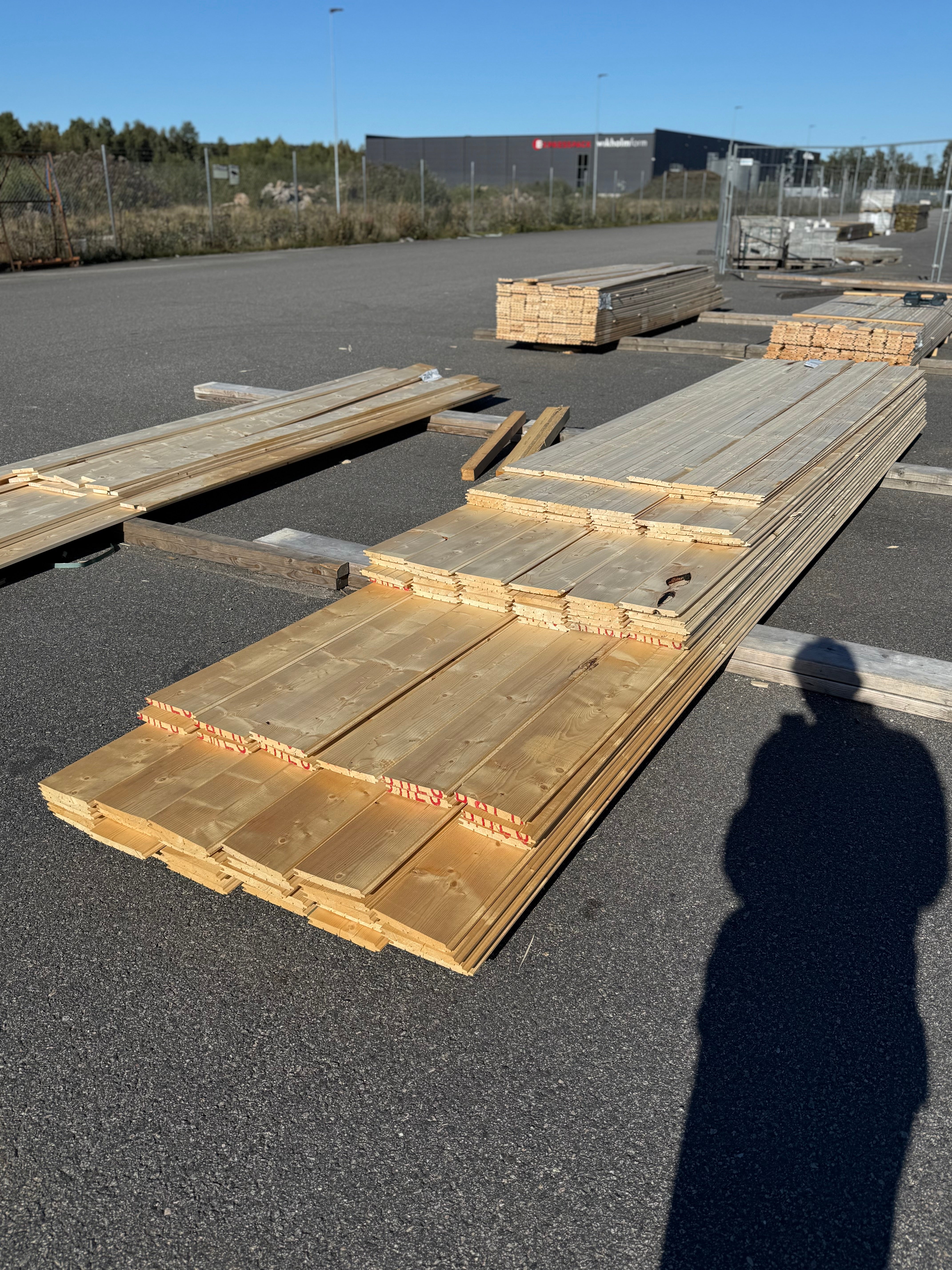 Paket Golv 18,3x169mm Turbofas – 99 st (3,00–5,10 m, gran, obehandlad)
