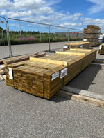 Paket Tryckimpregnerad Trall 28x120mm 3,90–4,20m 135st B-Sortering