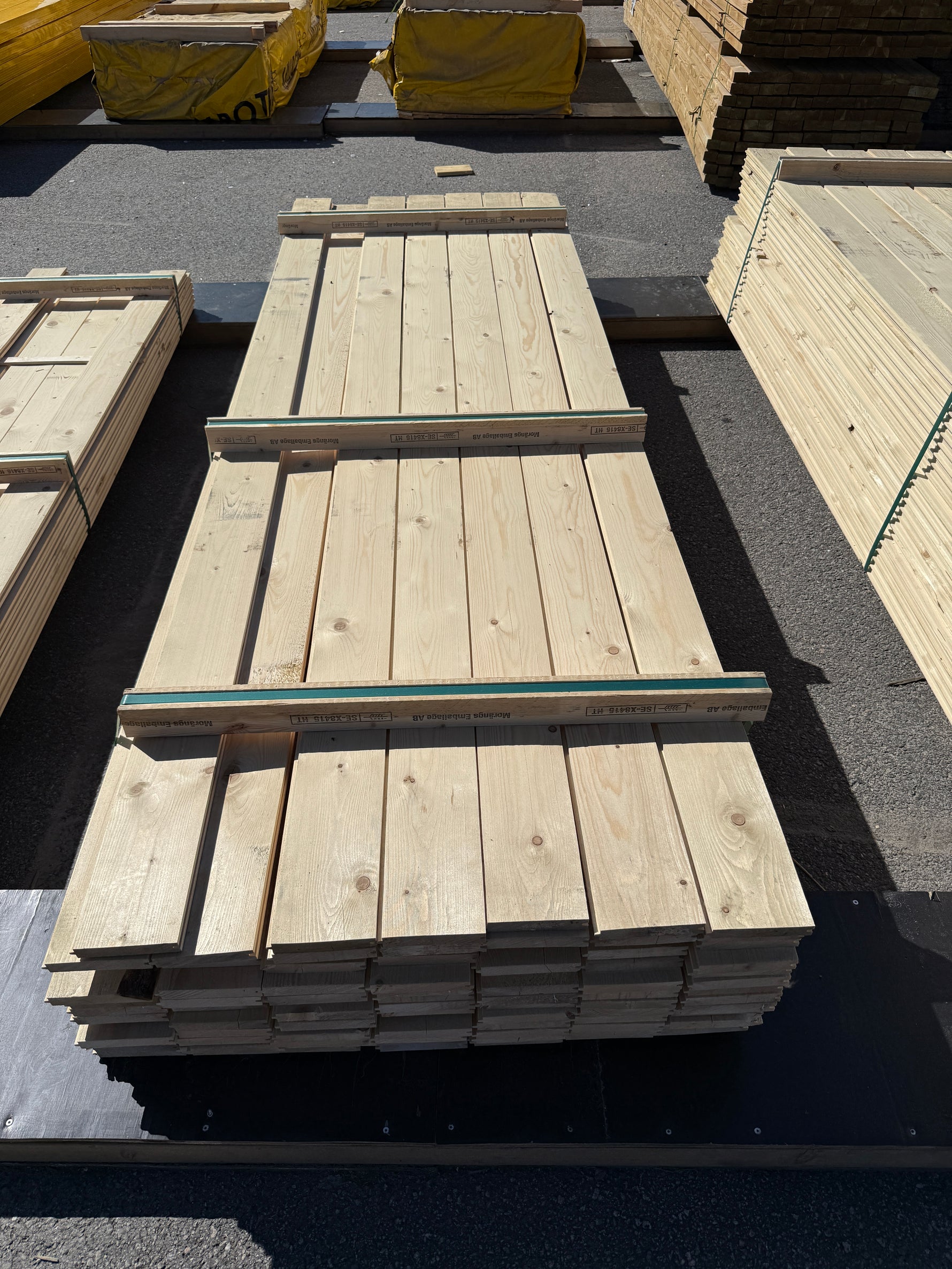 Parti Råspont/Luckämne 23x145mm- 97st 3.0m