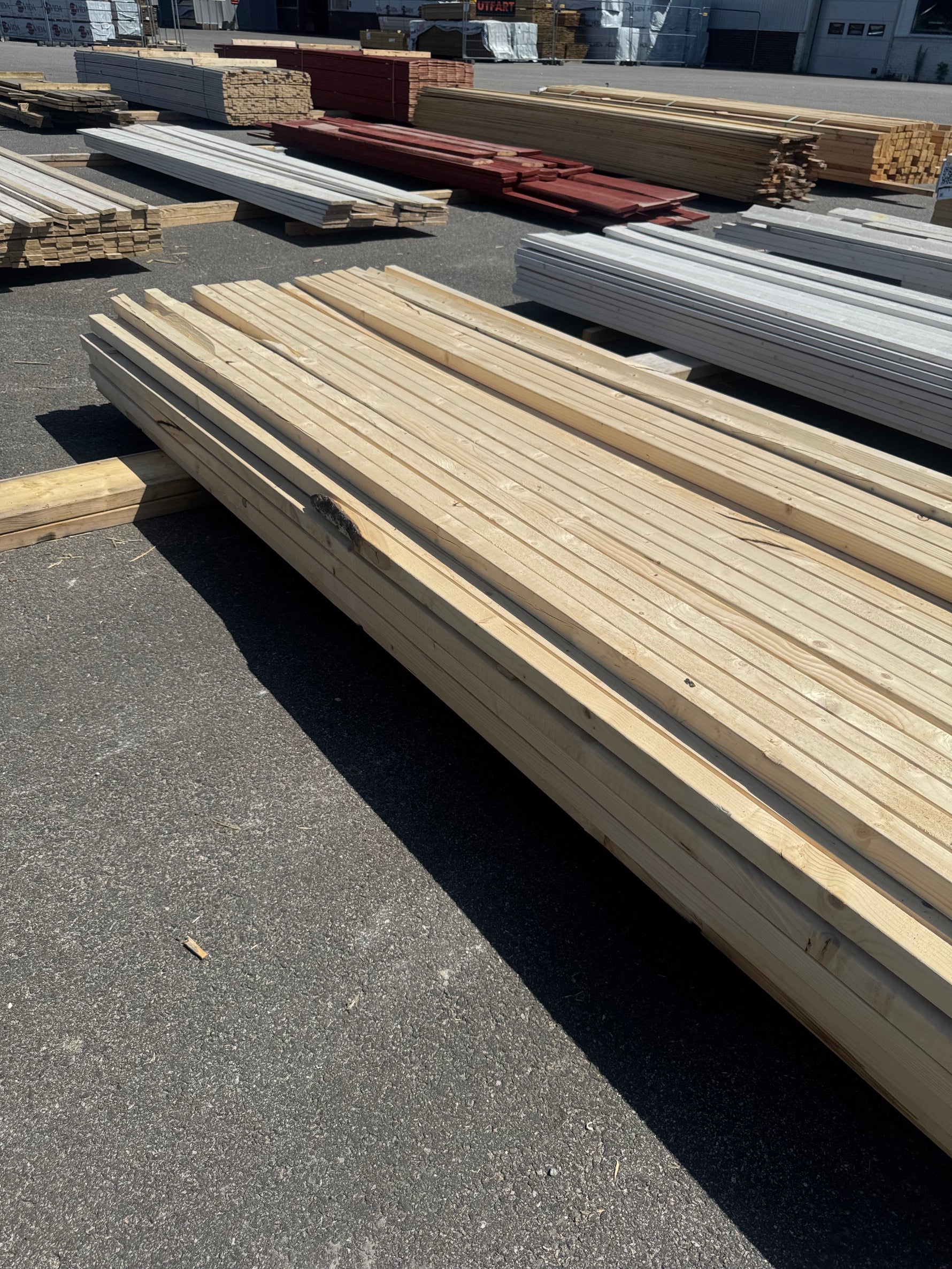 Paket Reglar 45x45 mm, 135 st 3,59 m