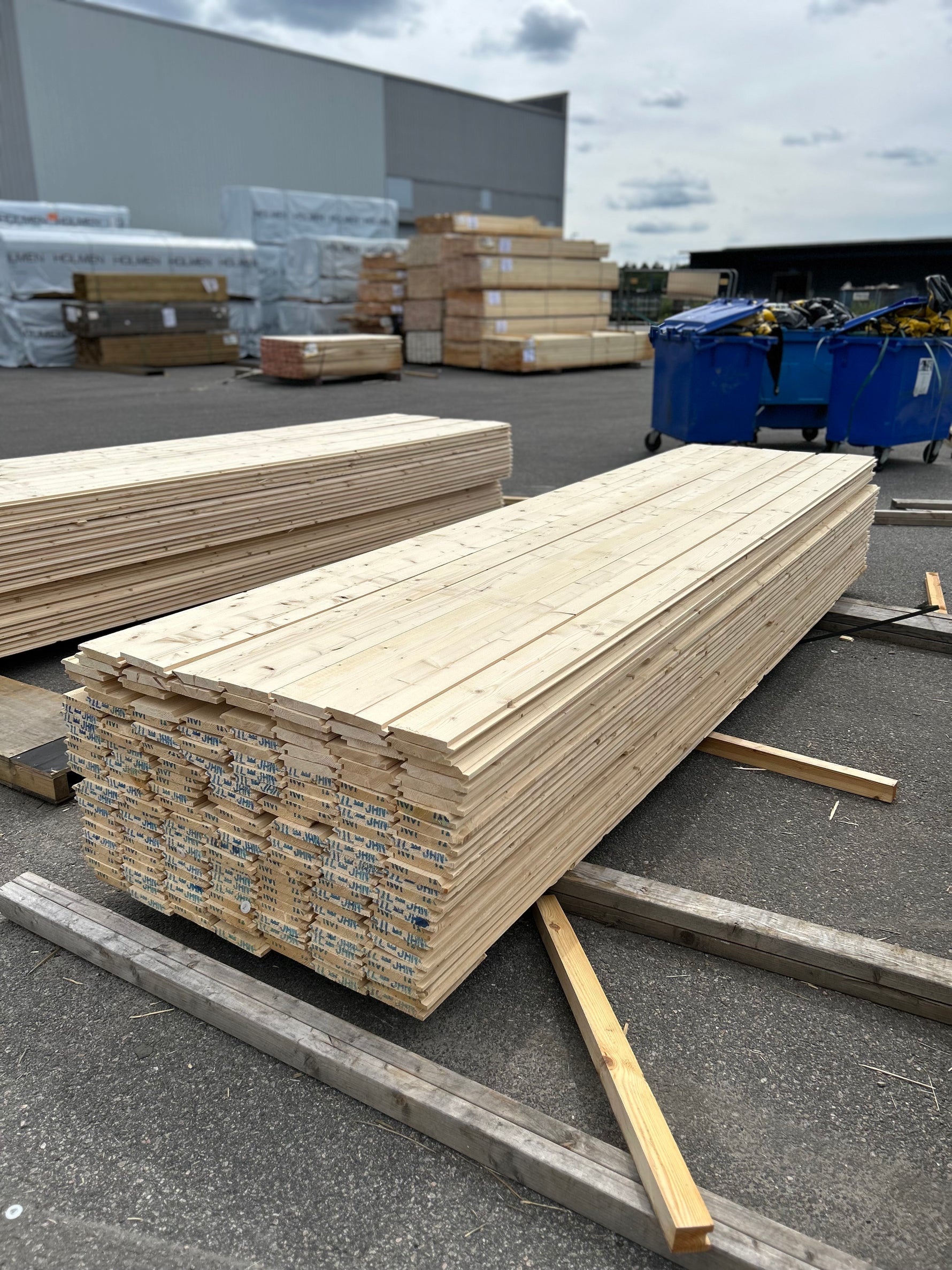 Paket Dubbelfas Halvspont 22x145mm 3.90m 175st Obehandlad