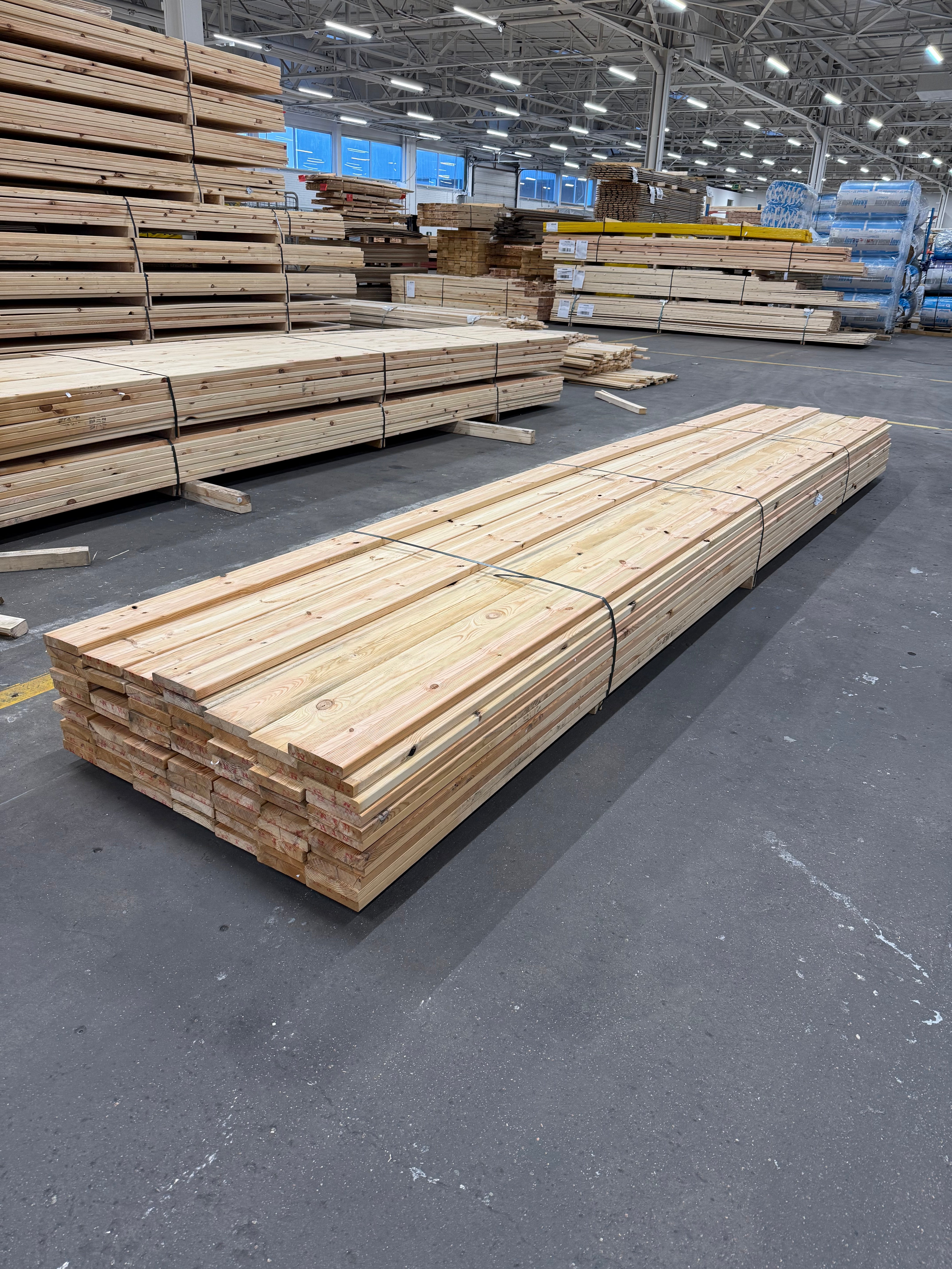 Paket Rillade Brädor 27x145mm 5.10- 73st (Furu) B- sortering