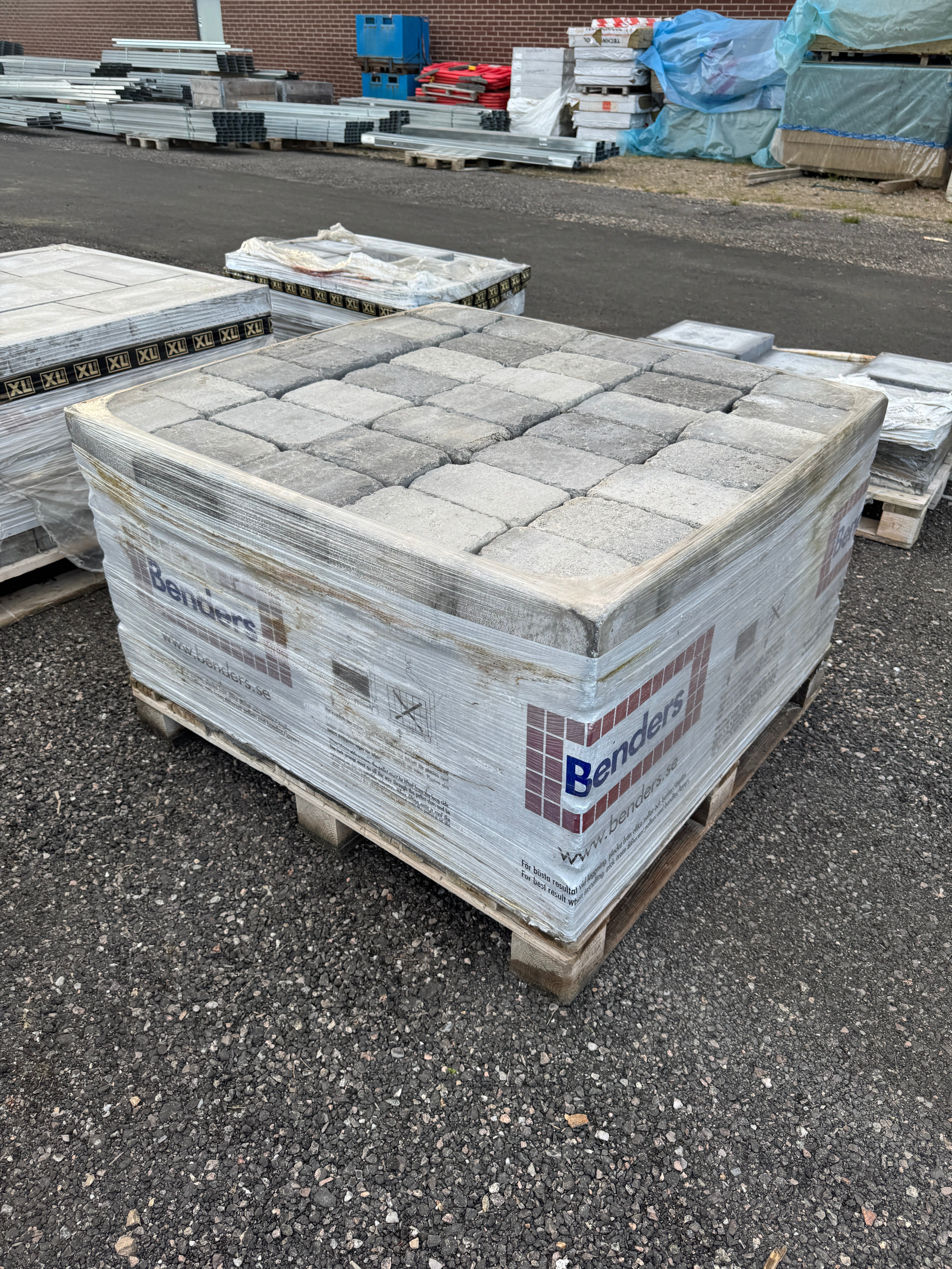 Mursten Labyrint Antik Mini 210x140x140mm Gråmix – 140 st