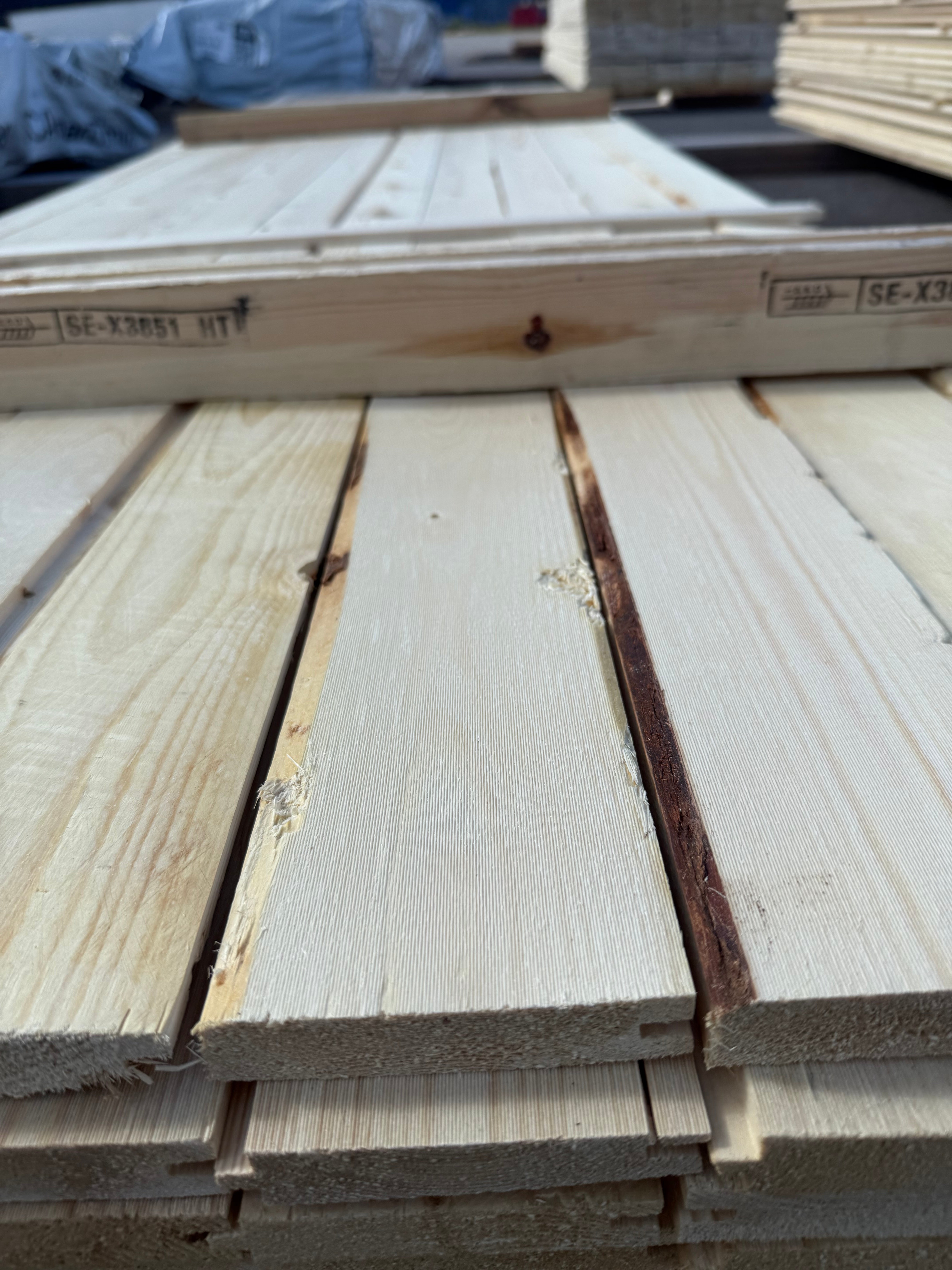 Paket Råspont 20x100mm 77st 3.60–4.20m – Andra sortering