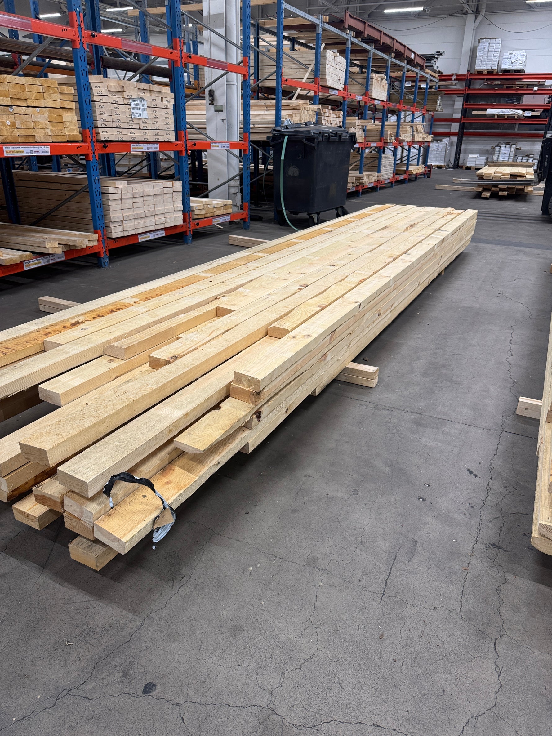 Paket Ohyvlade Reglar 47x100mm (4,20-5,40m) 70st Furu
