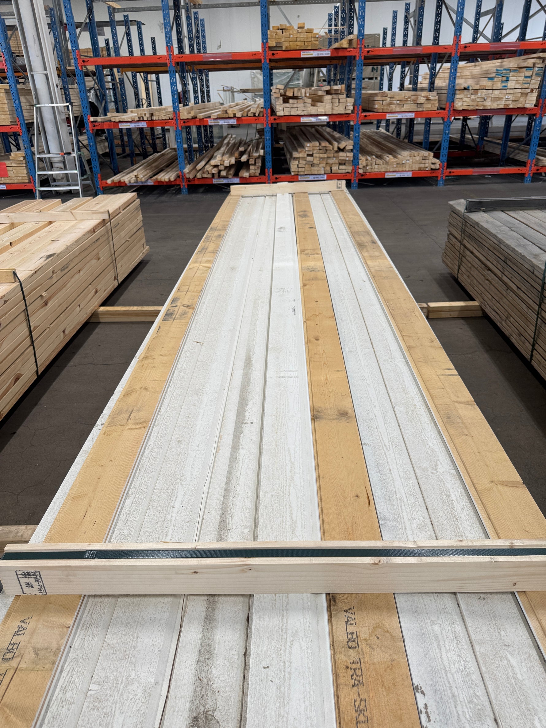 Paket Ytterpanel 22x120mm 5,385m – 220 st Vit