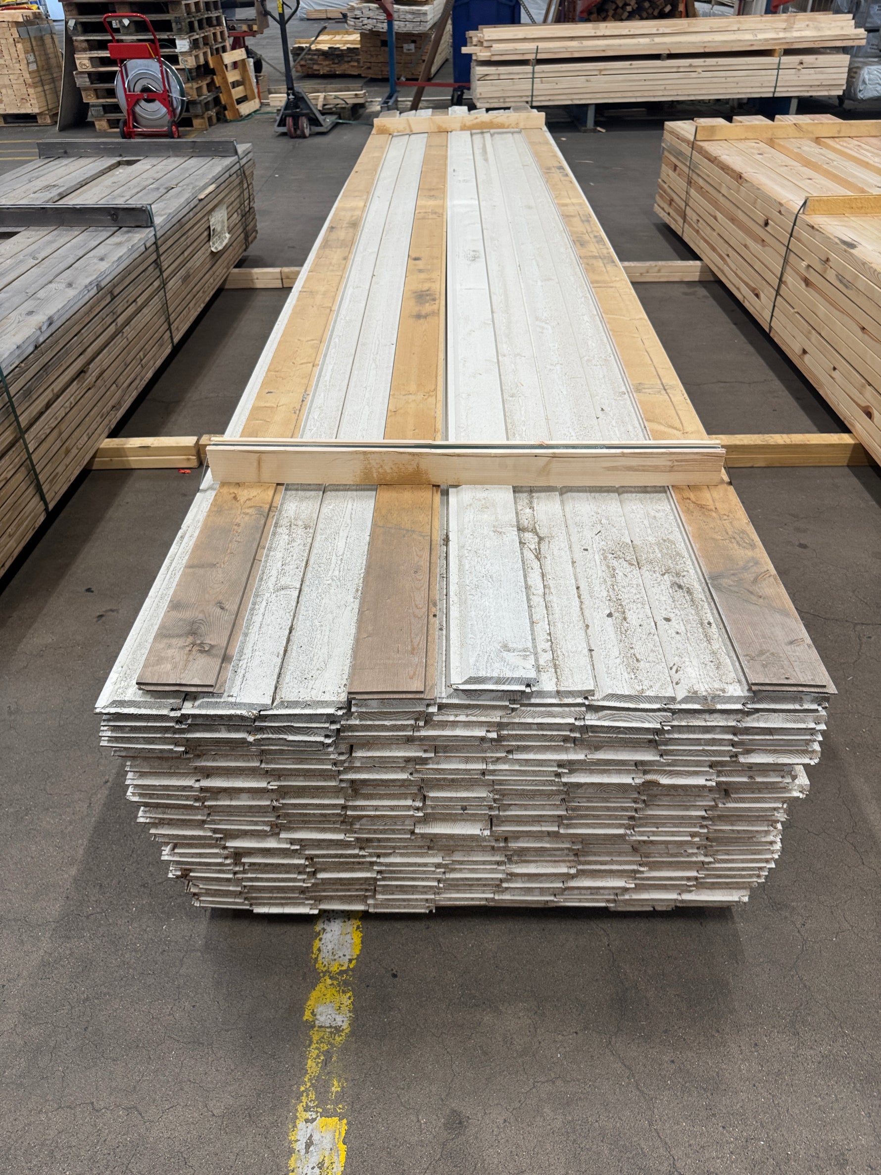 Paket Ytterpanel 22x120mm 5,385m – 220 st Vit