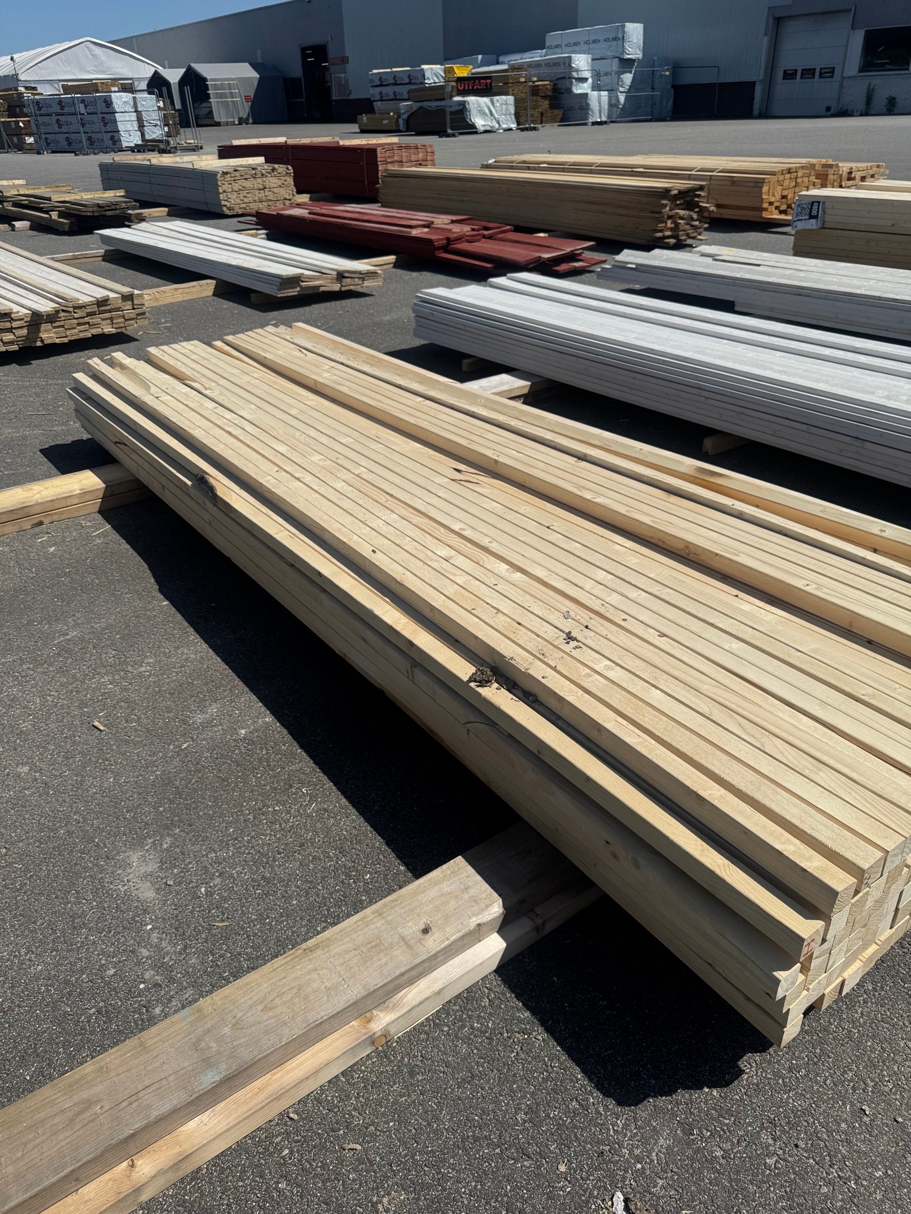 Paket Reglar 45x45 mm, 135 st 3,59 m